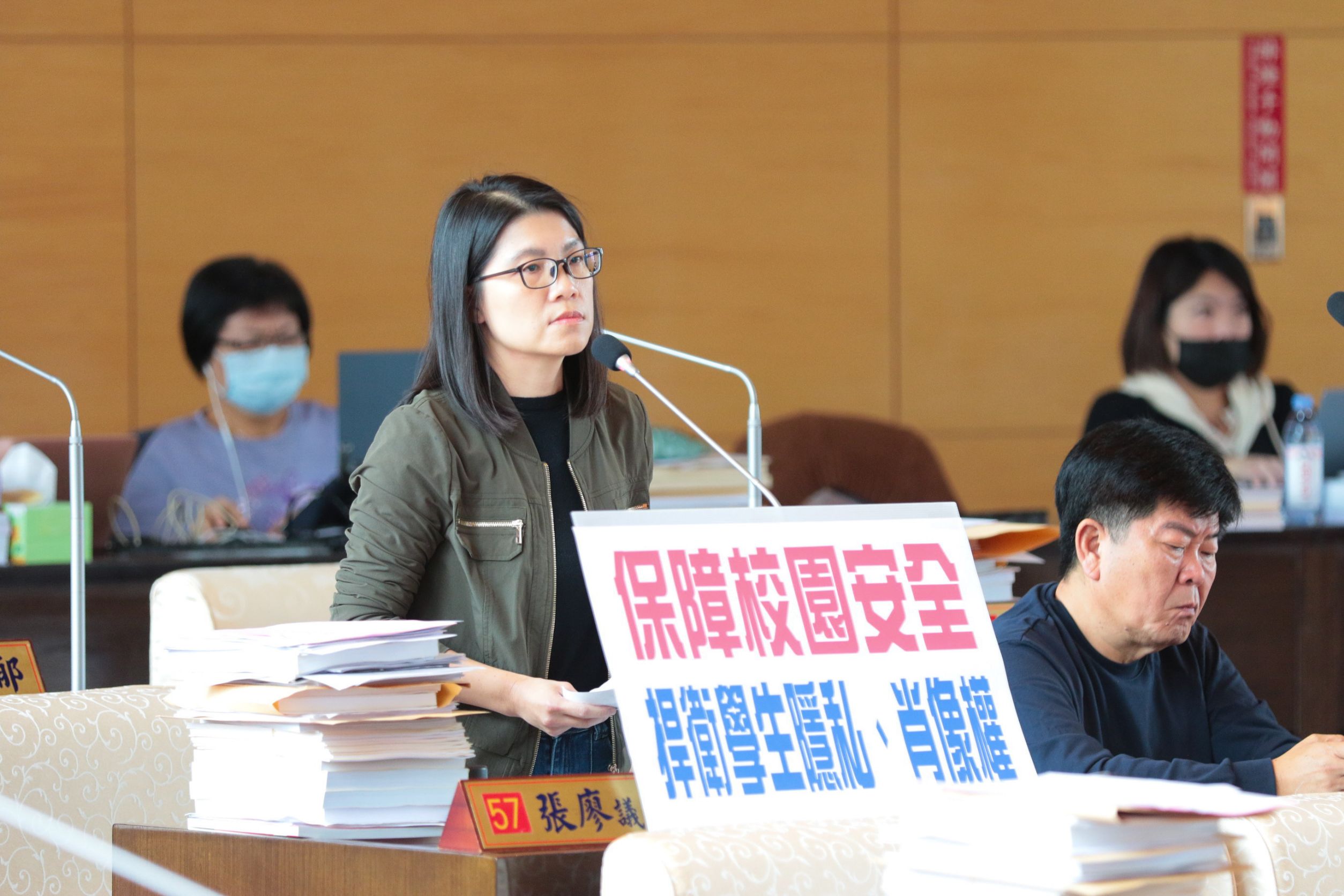 台中市議會市議員張廖乃綸。