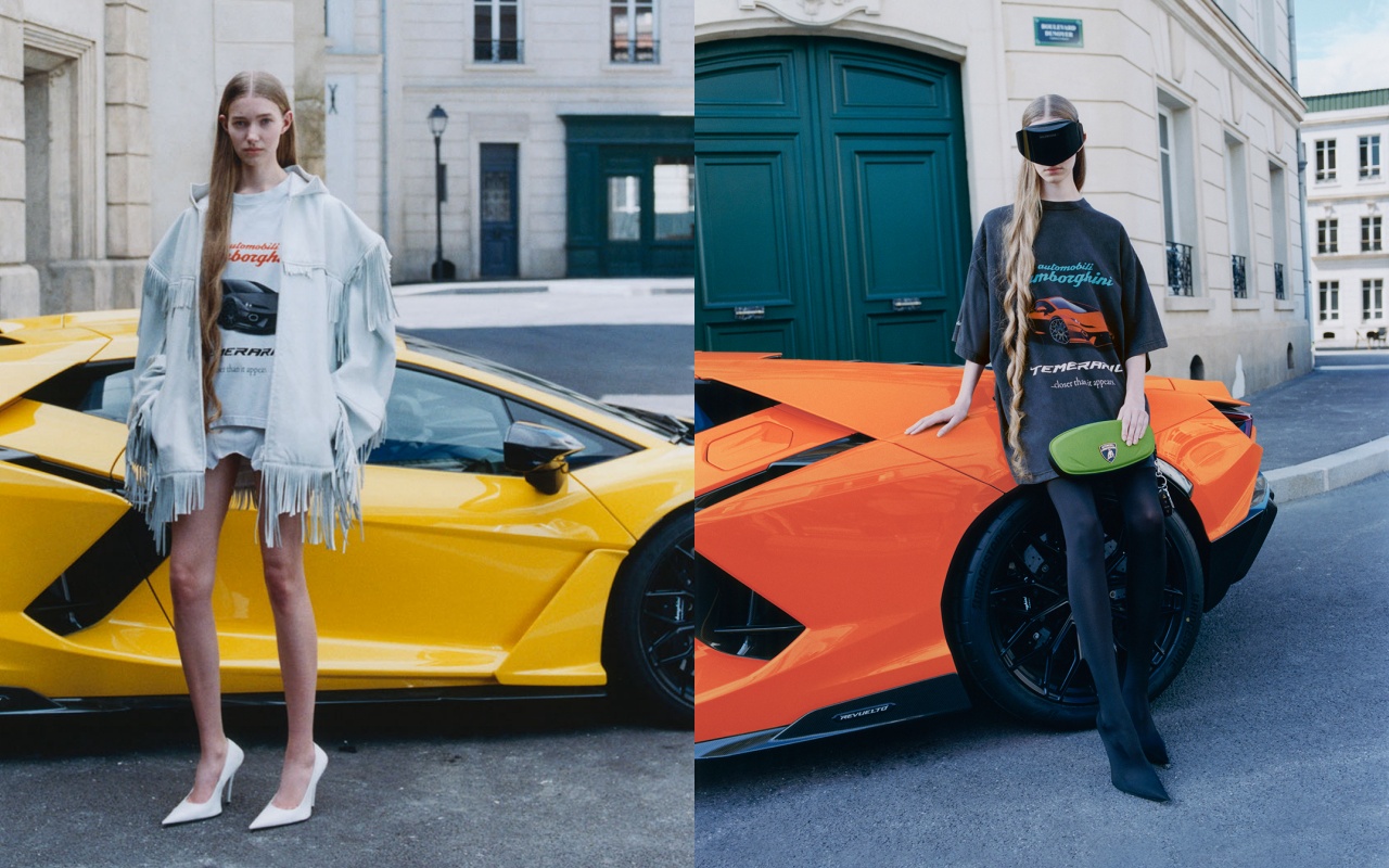 BALENCIAGA | Automobili Lamborghini合作系列已於日前上市。（BALENCIAGA提供）