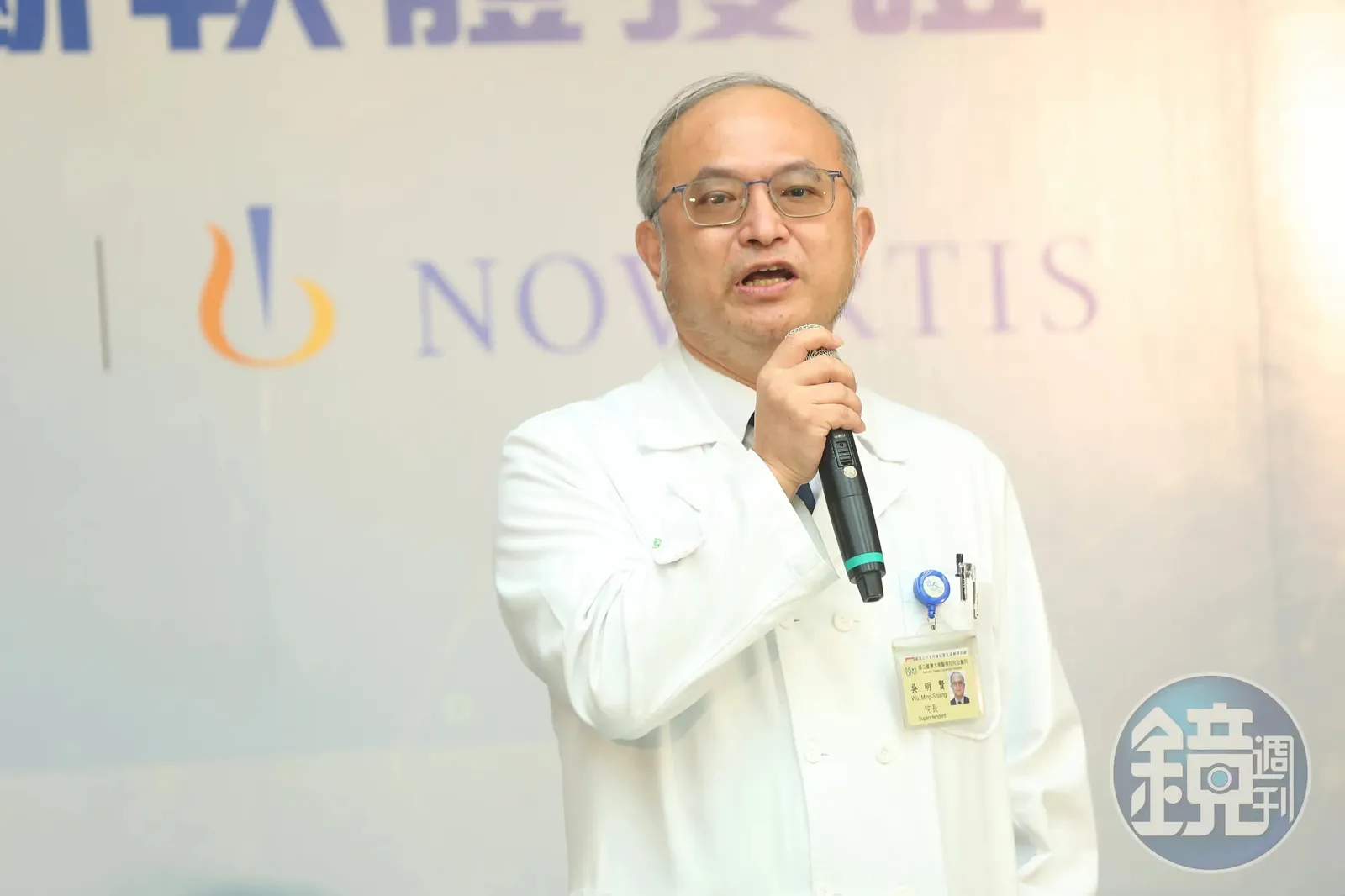 台大醫學院長吳明賢驚傳命危送醫。（本刊資料照）