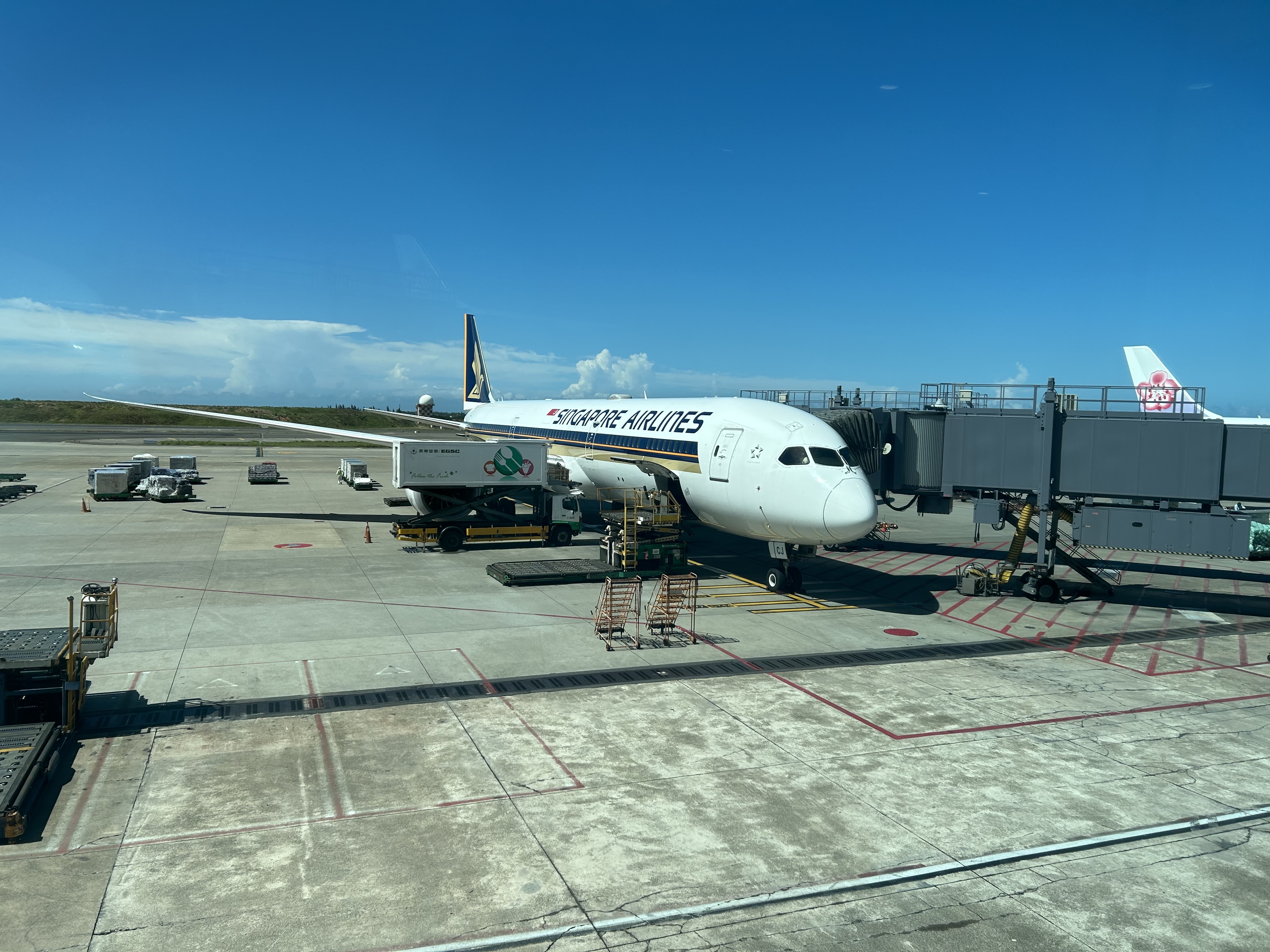 新加坡航空一架從倫敦飛往新加坡的波音777客機遭遇嚴重亂流,造成2人死亡,約30人受傷。(示意圖,非當事班機)