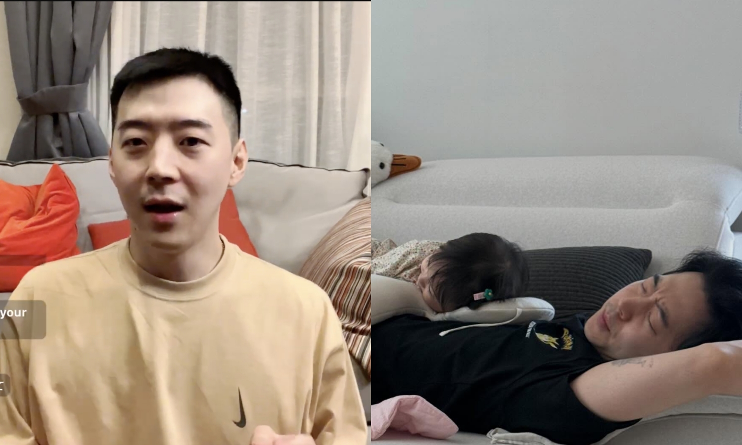 南韓藝人朴有煥公開已有兩歲女兒Lia。（翻攝朴有煥YT、IG）