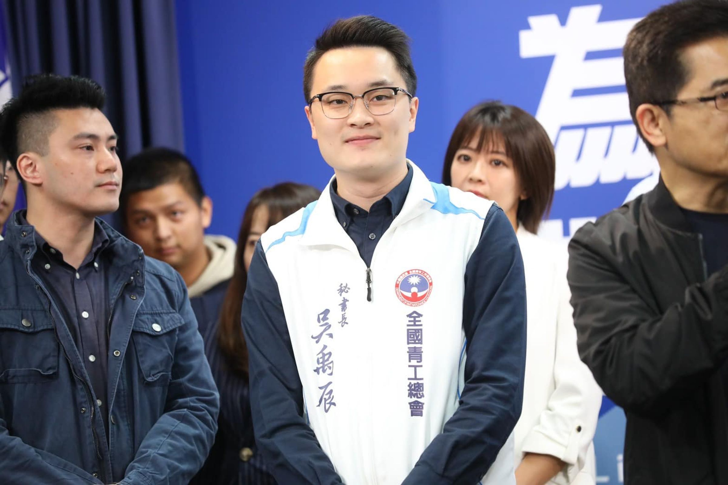 吳禹辰出任基隆市第5名副發言人,也是基隆市發言人團隊中第7名成員。(翻攝自吳禹辰臉書)