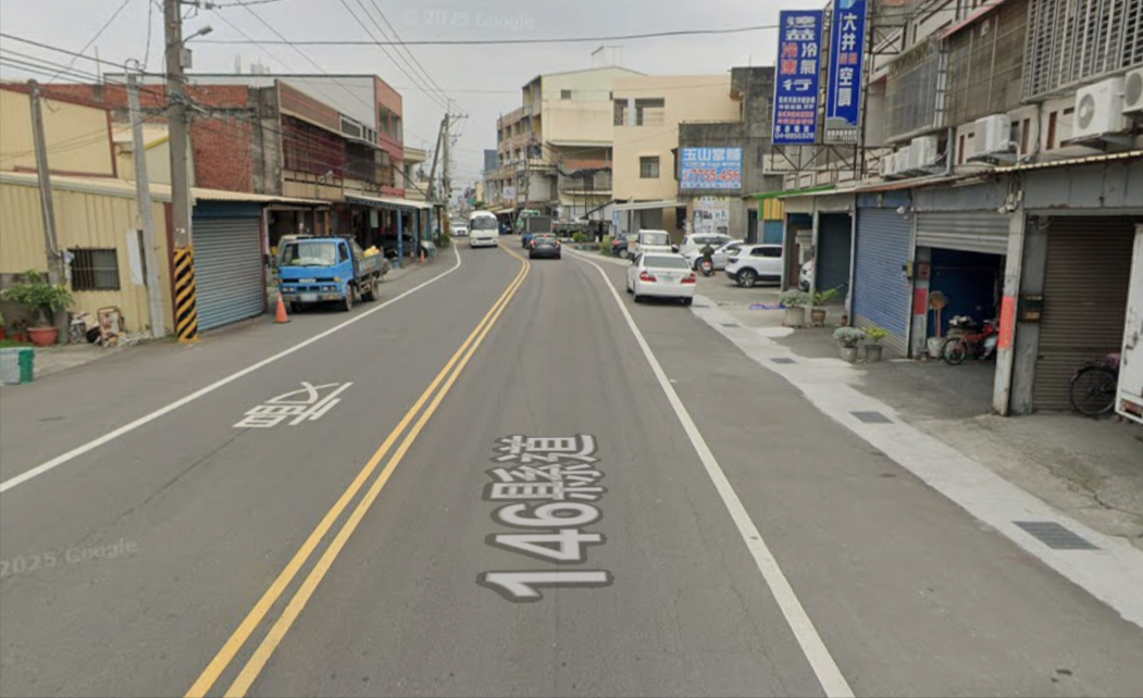 楊姓老農騎車外出被追撞，事後遭索賠140萬元。（翻攝自Google Maps）