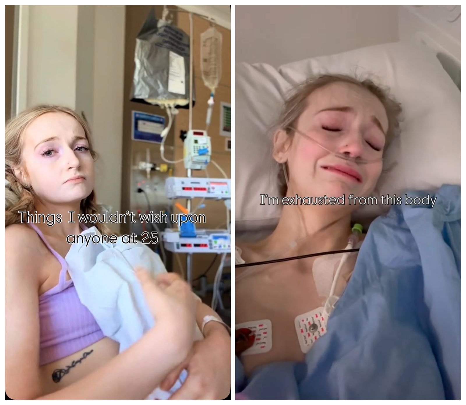 霍蘭長年住院，靠儀器維持身體機能，身心飽受折磨。（翻攝annaliese_holland IG）
