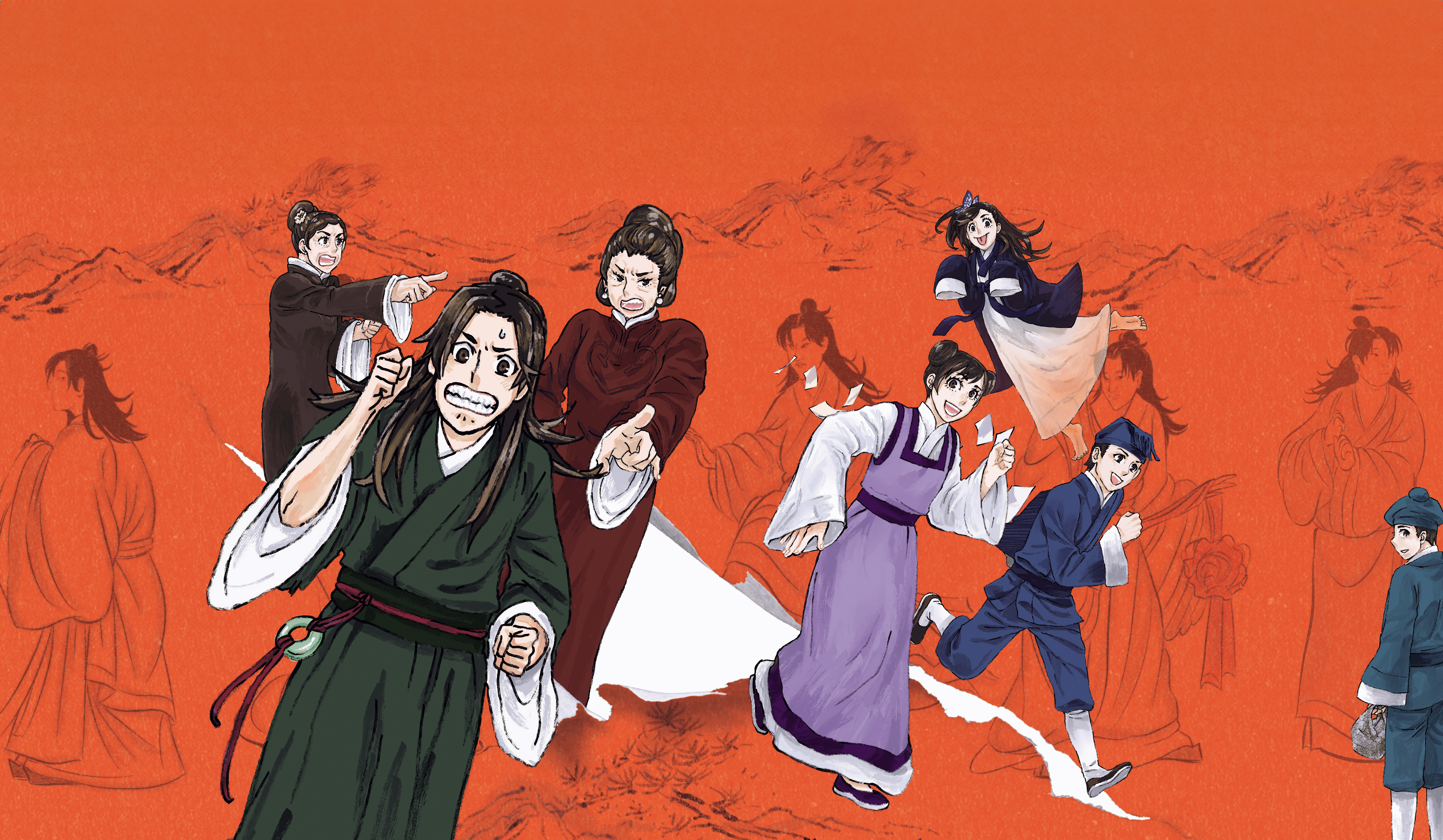 《馬文才怎麼辦》由舞台劇轉譯成漫畫，配合劇場首演推出，互相拉抬創造聲量。（黑白文化提供）