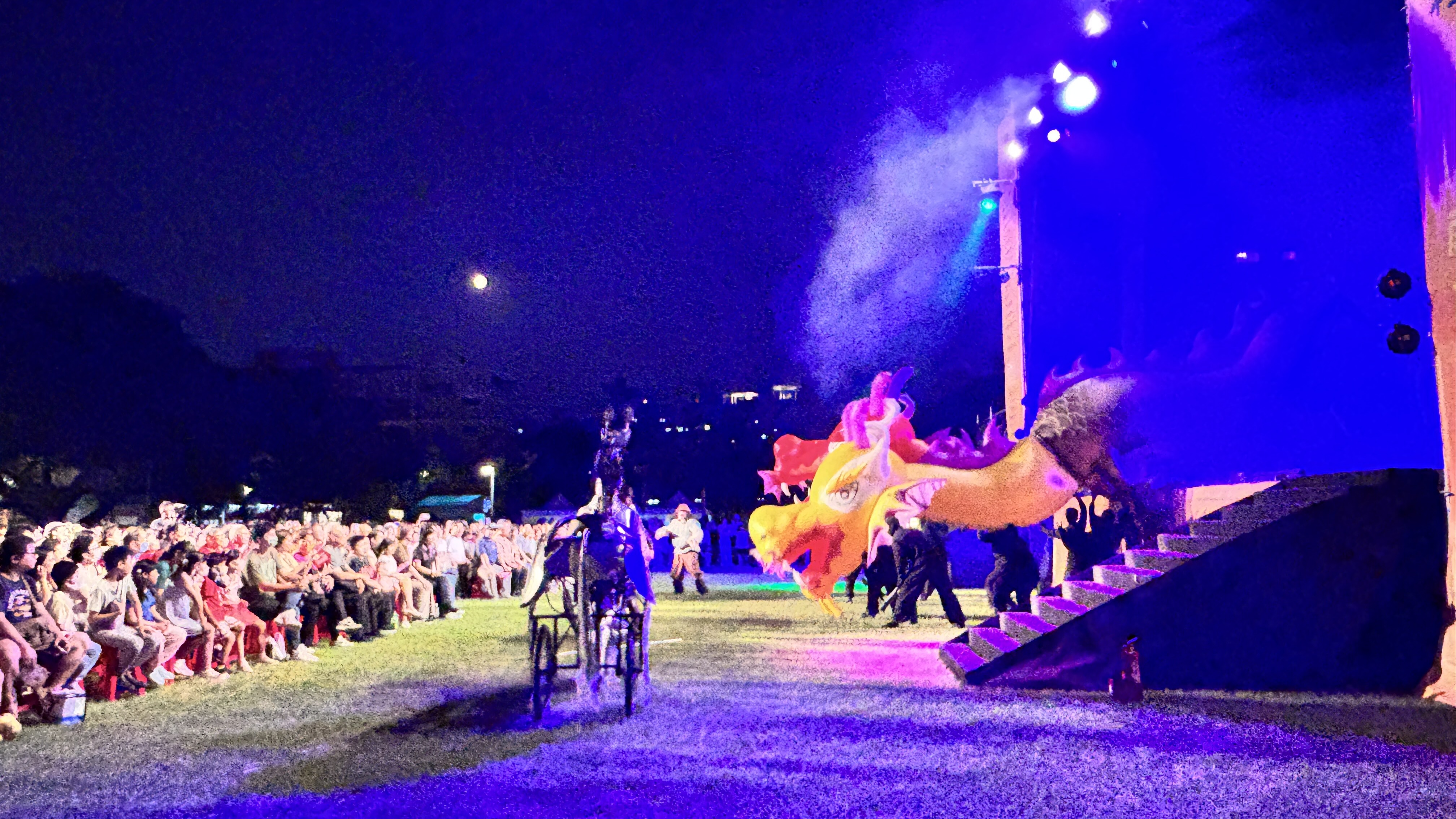 紙風車《368鄉鎮市區兒童藝術工程》於8月8日父親節在新北永和仁愛公園表演。（紙風車劇團提供）