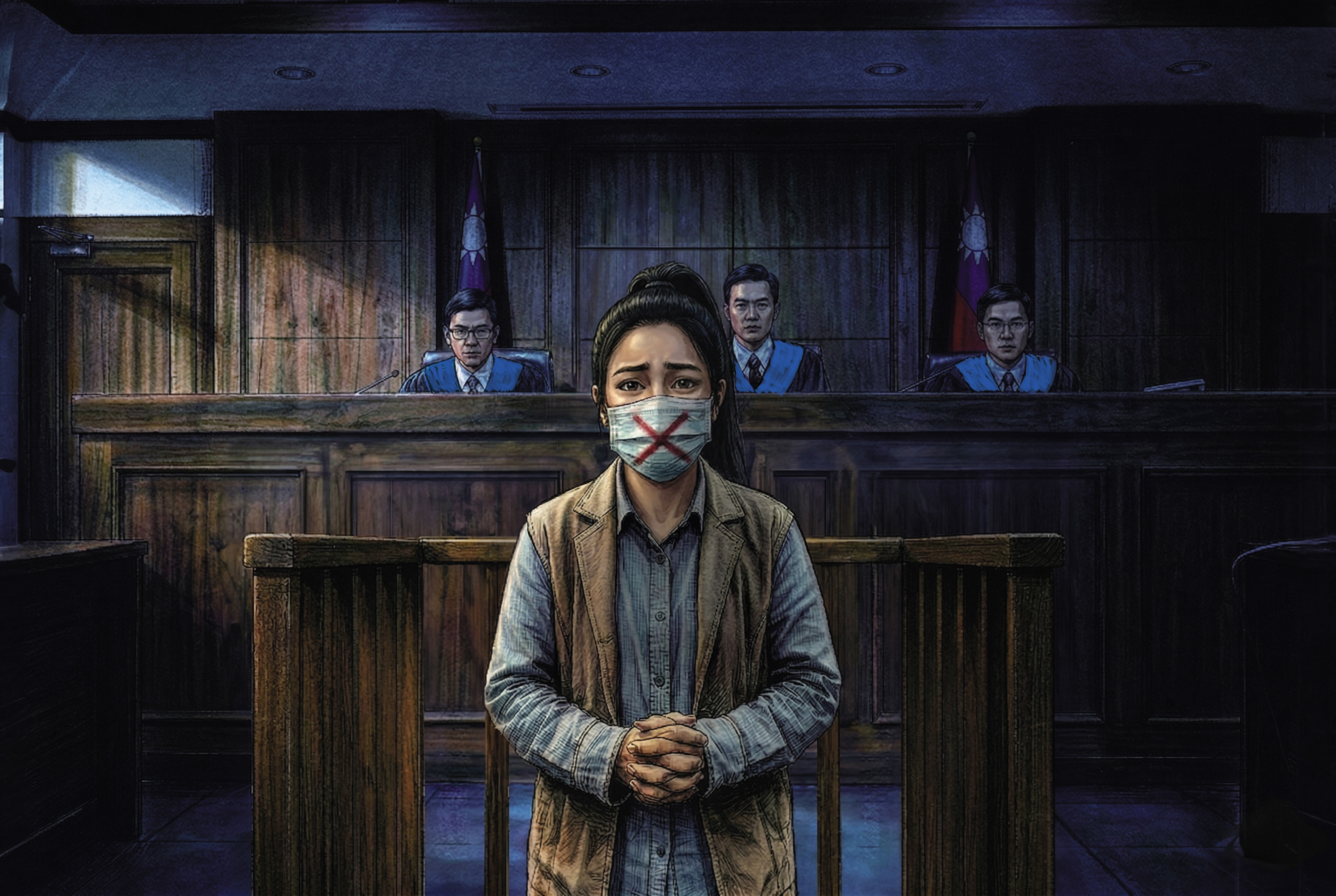 法庭上失語1／她挨告知三當三無從辯解 一審判賠25萬