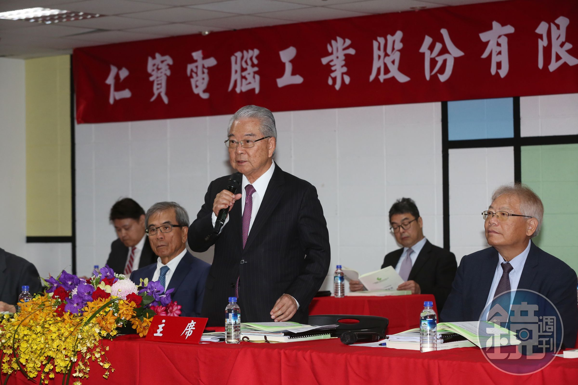 許勝雄點名陳瑞聰掌新董事長,陳瑞聰喊3年後率仁寶成為AI伺服器大咖廠商。
