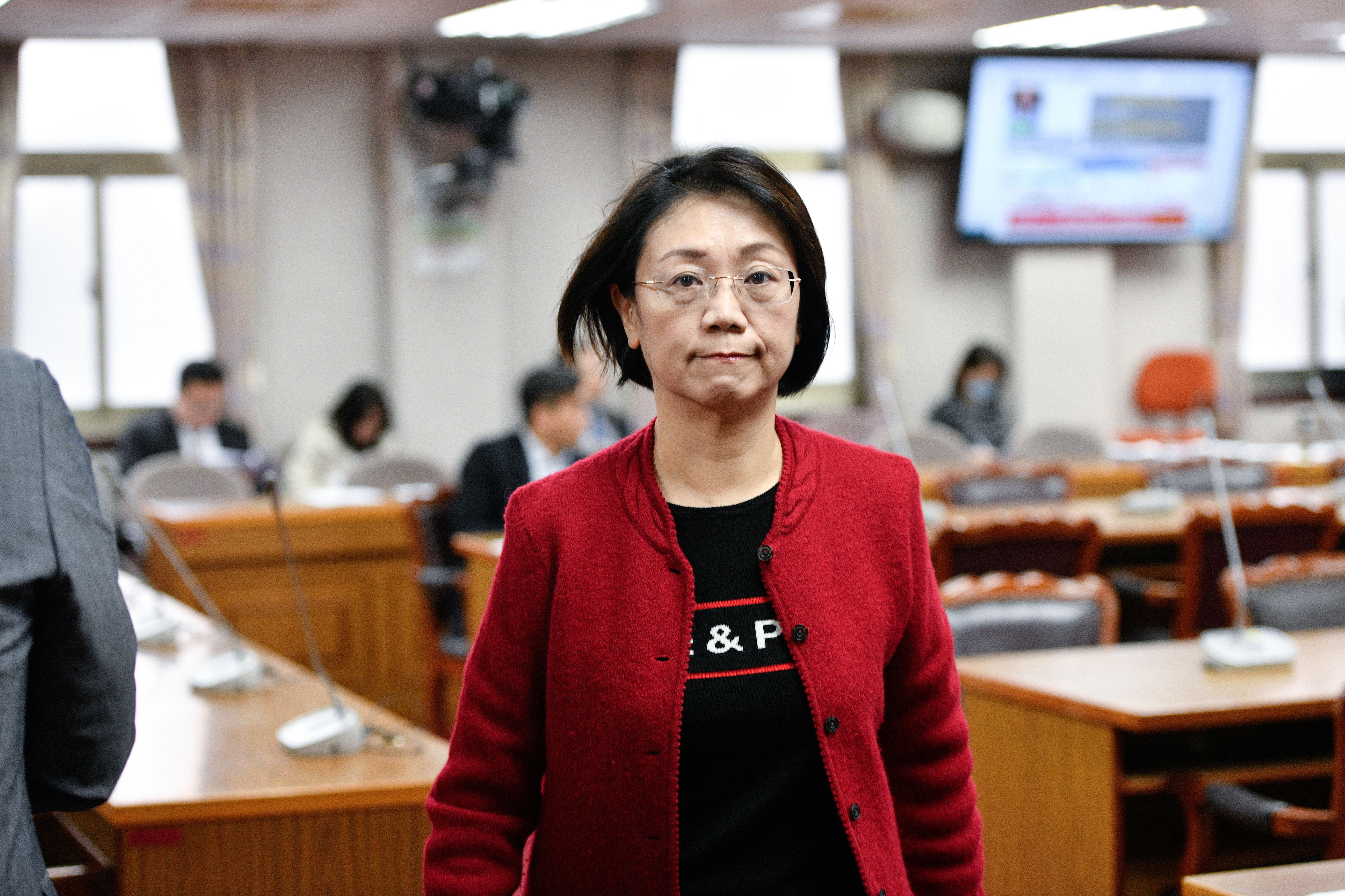 對於因預算遭砍，導致律訓梯次減少，翁曉玲抨擊黃世杰情緒勒索。（本刊資料照）