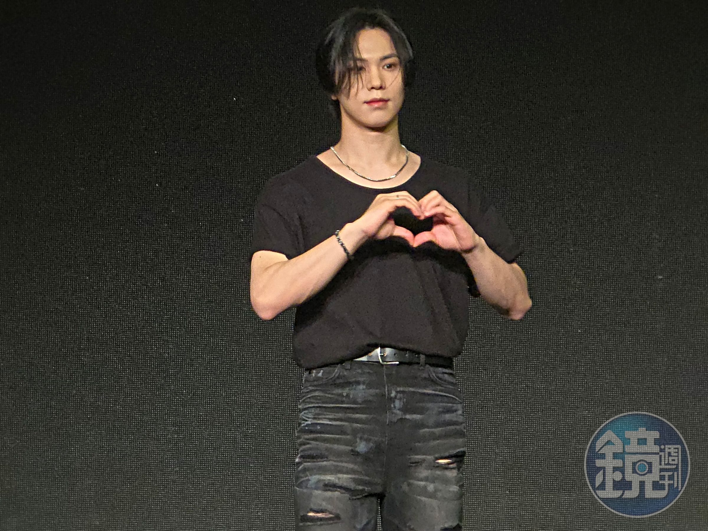ASTRO前成員ROCKY今(2日)晚上將在Legacy Taipei舉辦個人粉絲演唱會,下午將與F.F.O.、ARKIS進行彩排。
