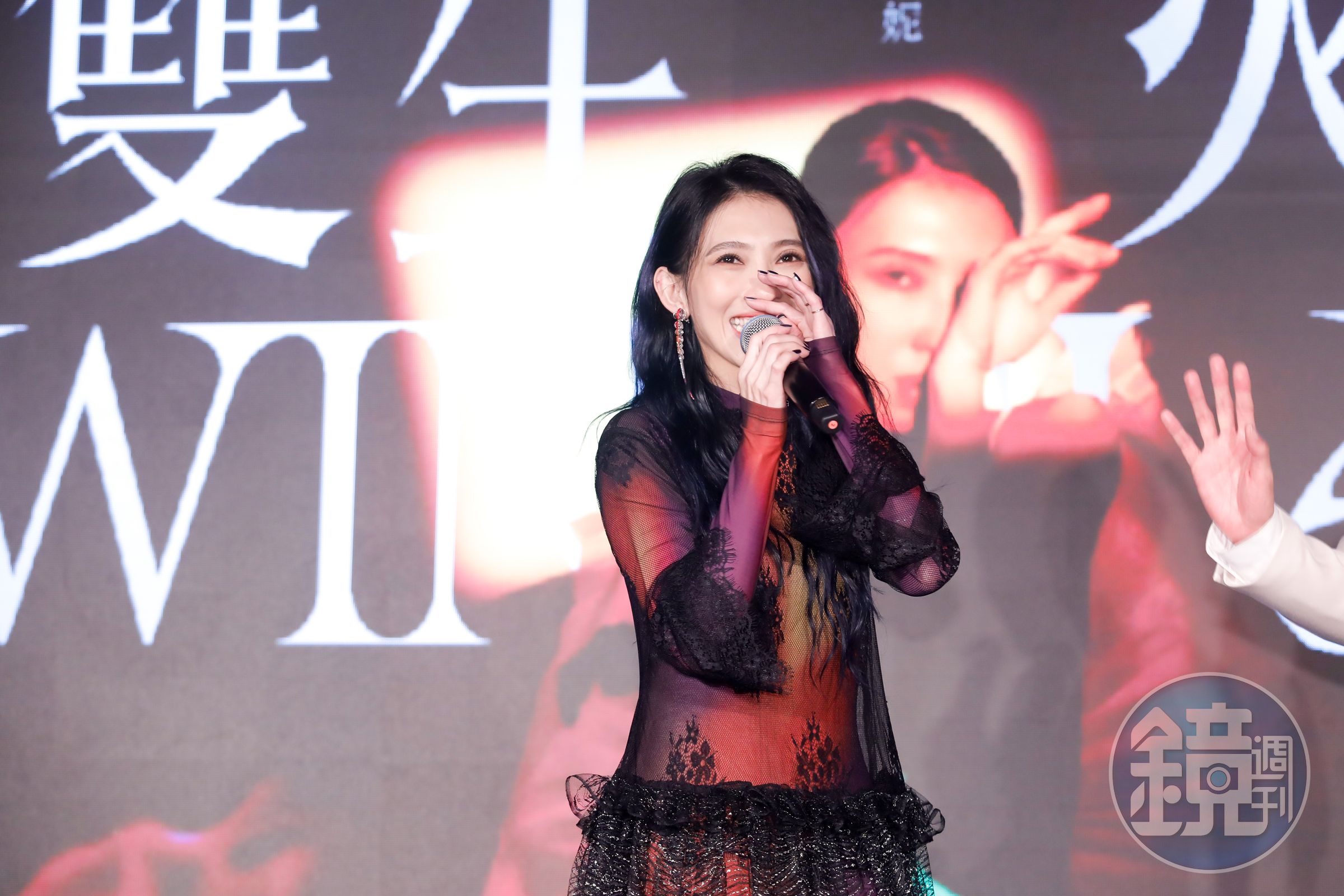 戴佩妮對自己要求高，演出前也相當緊繃。