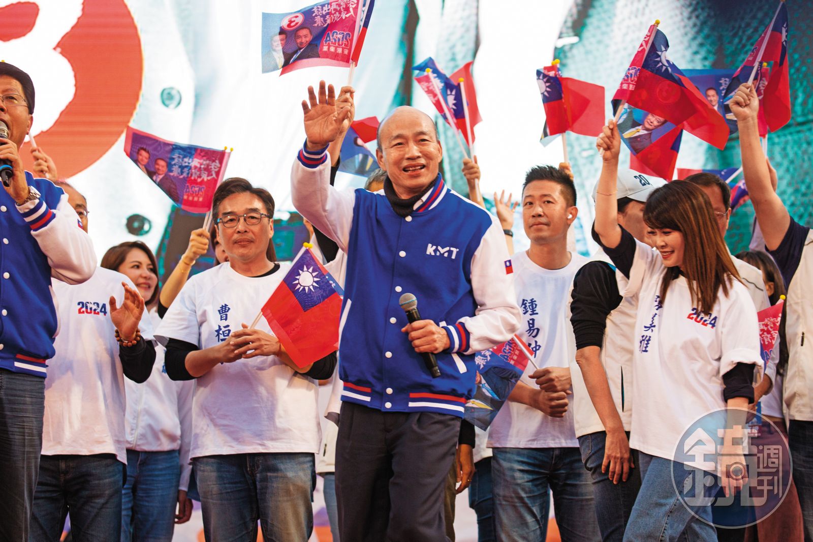 國民黨不分區立委排名第一的韓國瑜，睽違22年重返國會，預料一舉一動都是各界焦點。（圖／鏡週刊）