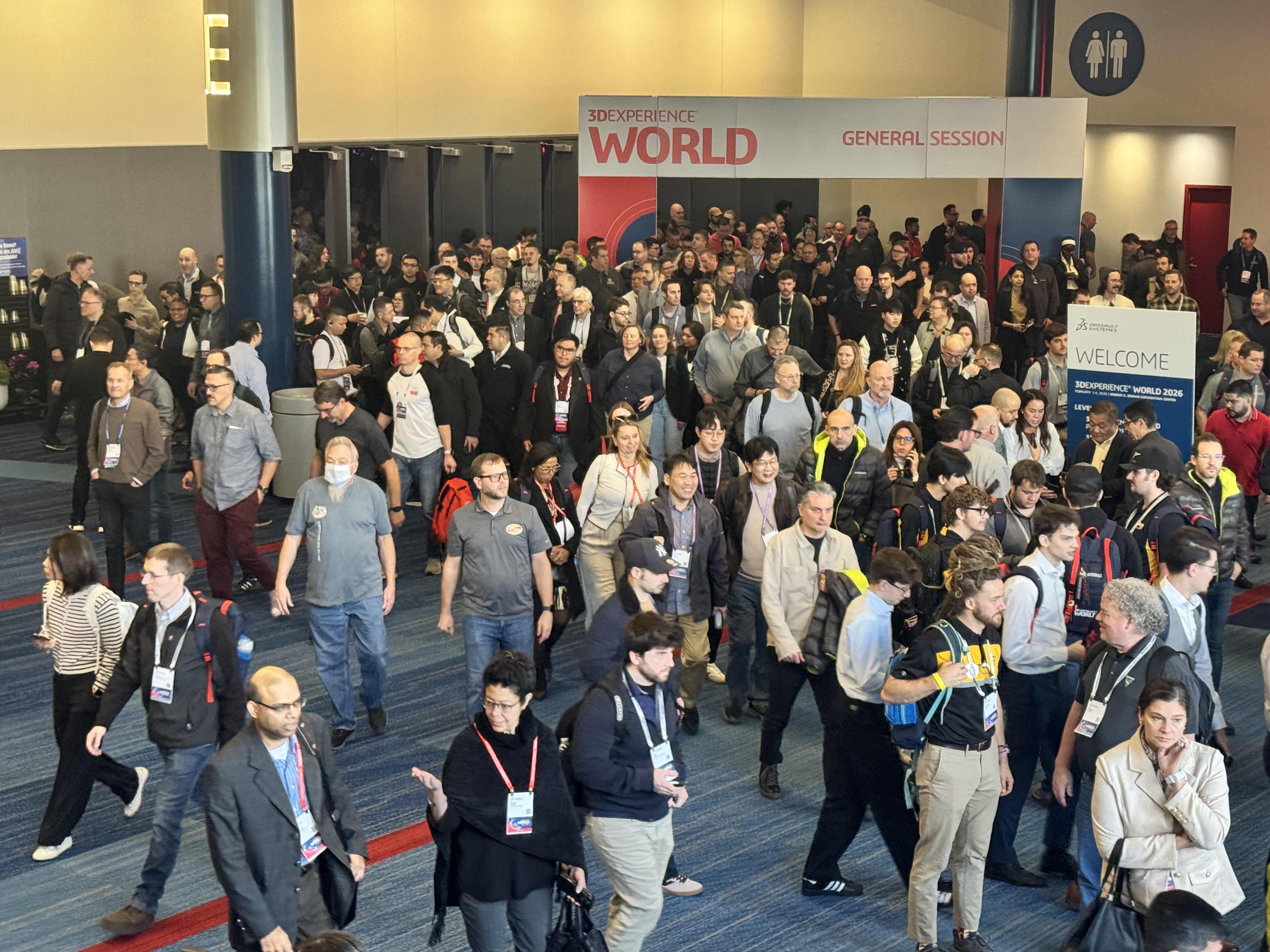 達梭系統年度用戶大會2日盛大開展,全球工程社群集聚一堂。