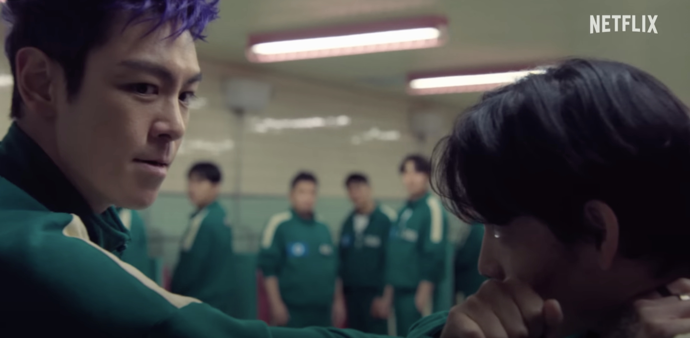 前BIGBANG成員崔勝鉉在《魷魚遊戲》第二季演出過氣饒舌歌手。（截圖自Netflix YT）