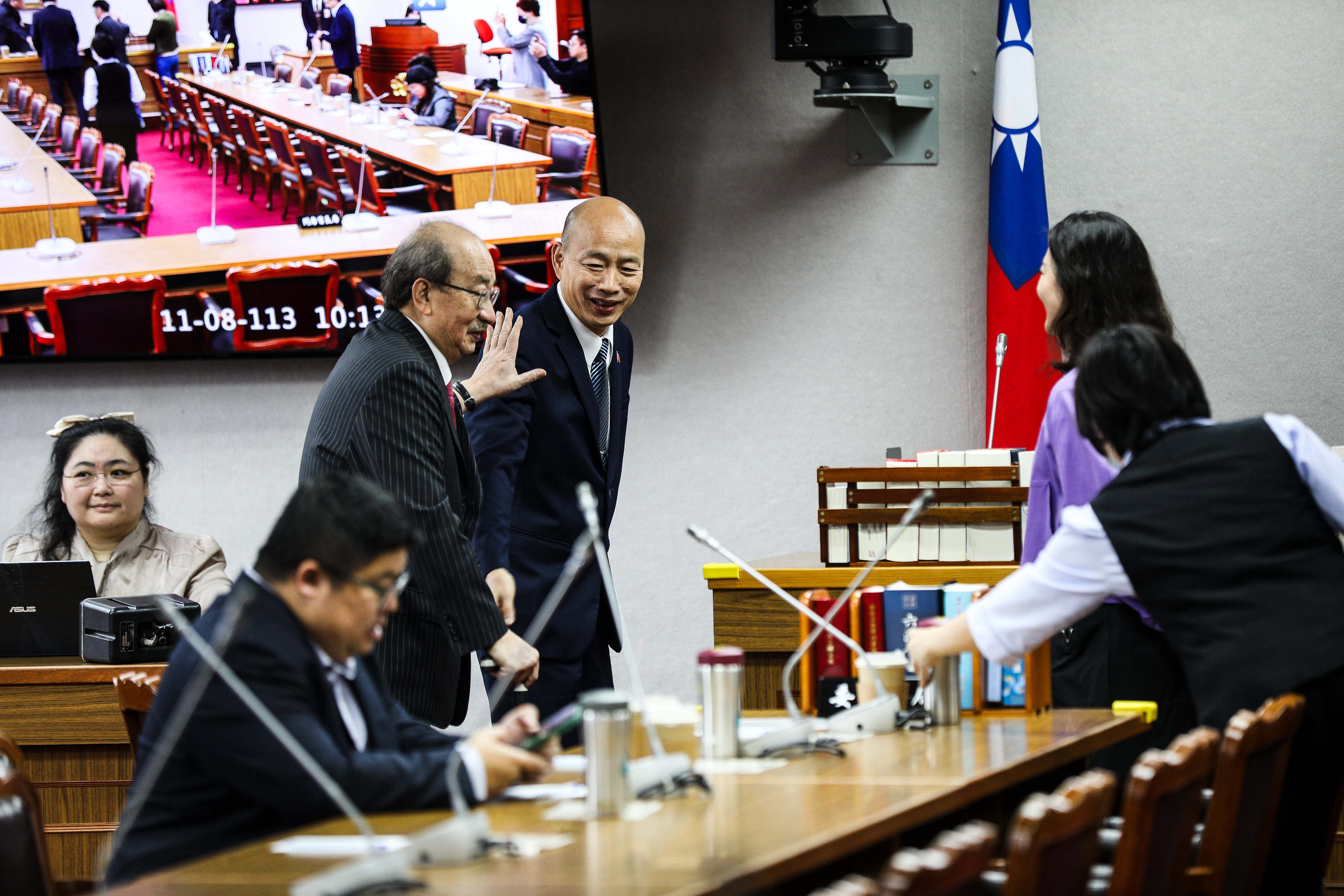 韓國瑜今主持朝野協商後，確定在3點共識下，將總預算案列入議程。
