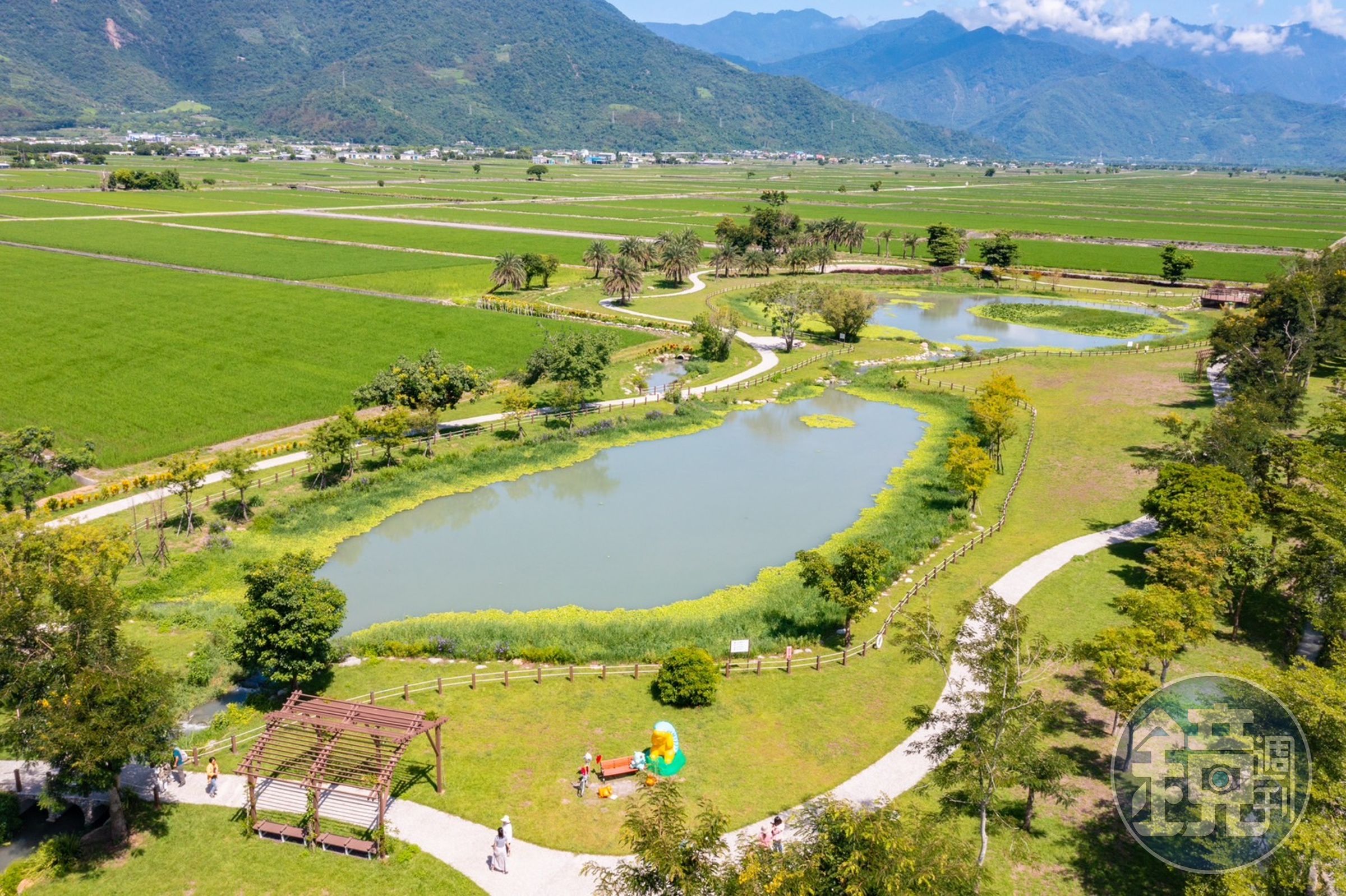 位於台東縣關山鎮德高里東側的「達谷梵祕境」是關山最新打卡景點。