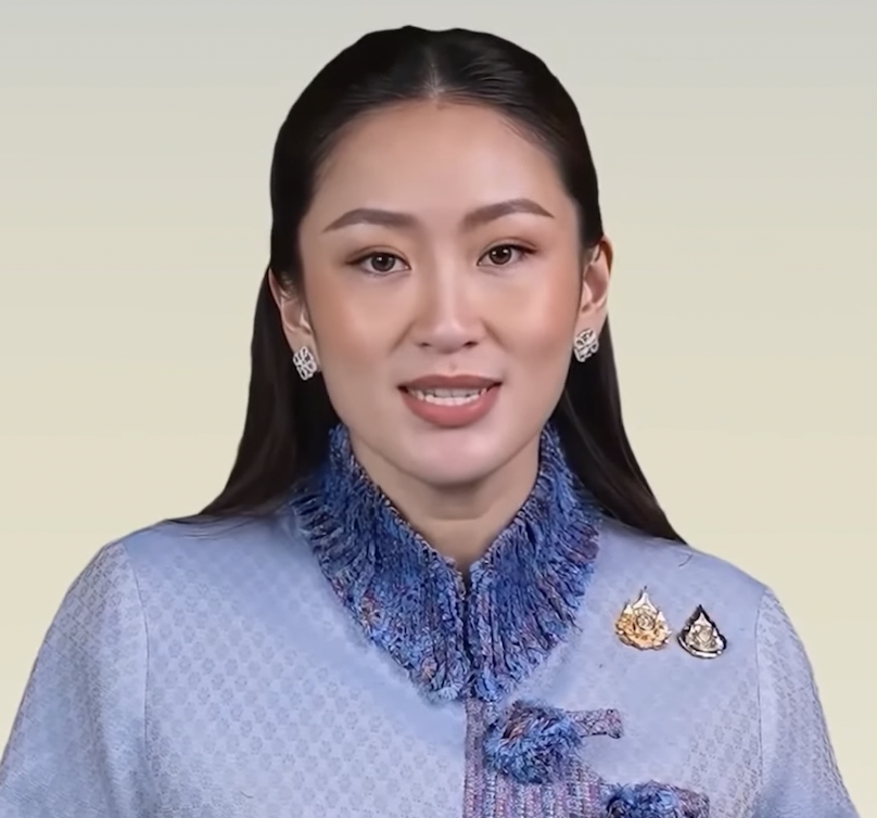 泰國總理透過人工智慧（AI）開口「說中文」，向旅客保證絕對安全。（翻攝自YouTube）