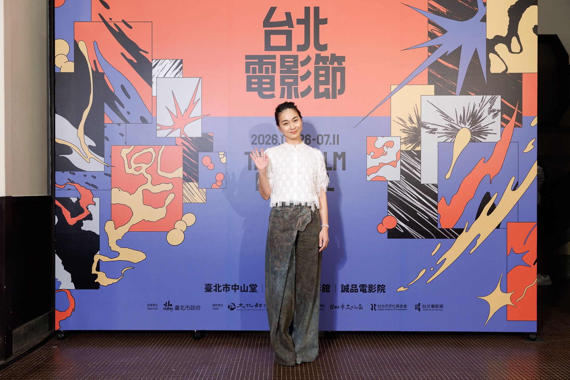 陳雪甄電視電影《鯽魚》飾演道姑,以台語台詞演出,還要加上起乩、作法、觀落陰,可以說一心多用。(台北電影節提供)
