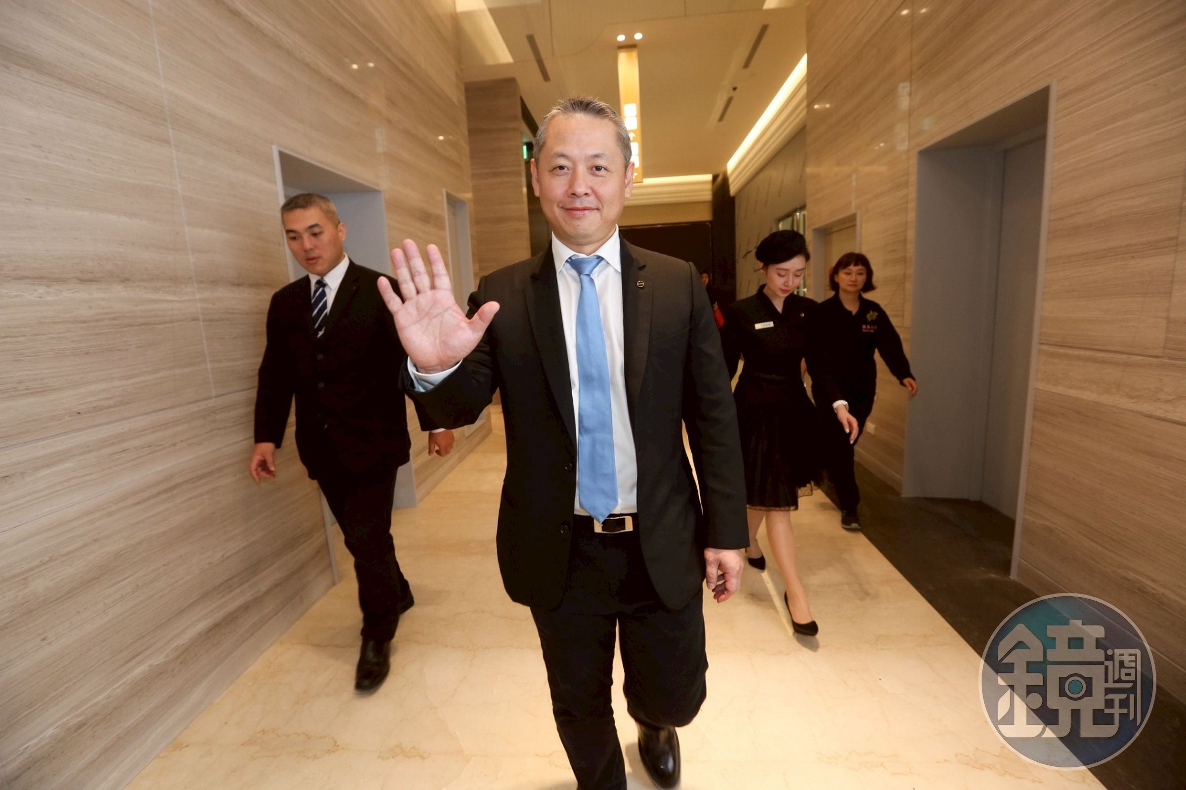 面對北車招標一案，儘管零售、百貨到日本鐵路龍頭均表態，但廖鎮漢也釋出勢在必得的姿態。