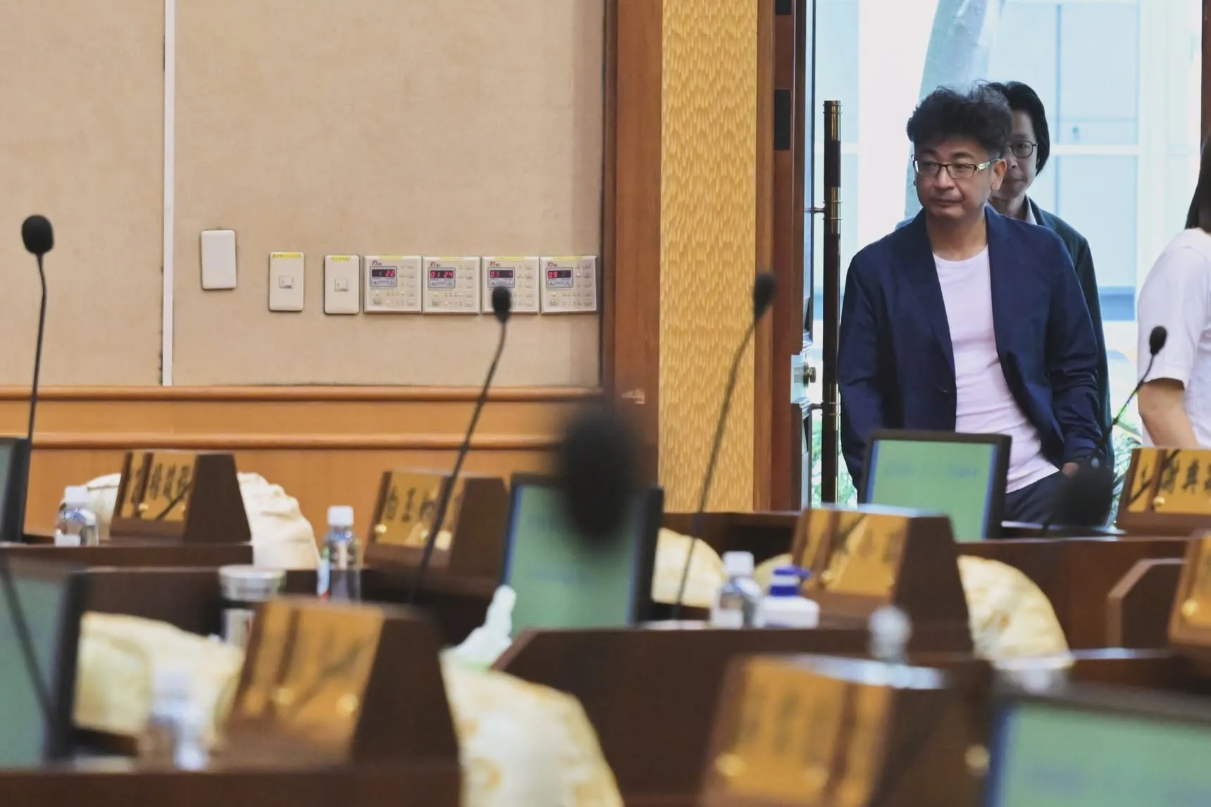 謝典霖捲涉賄風暴，恐衝擊他的議員連任之路。（翻攝自謝典霖臉書）