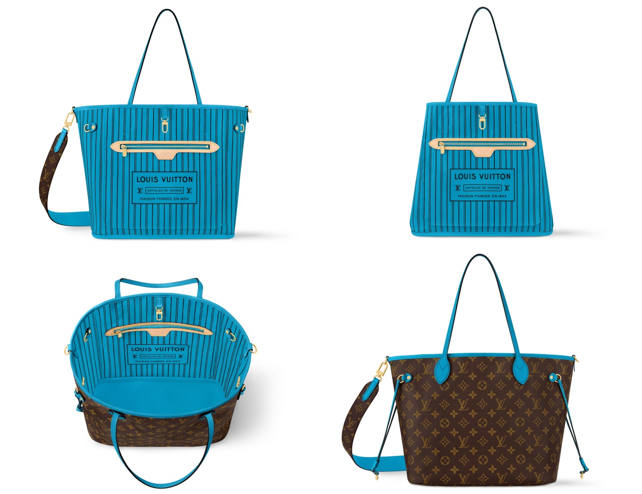 Neverfull Inside Out MM。NT$75,500(合成照片,路易威登提供)