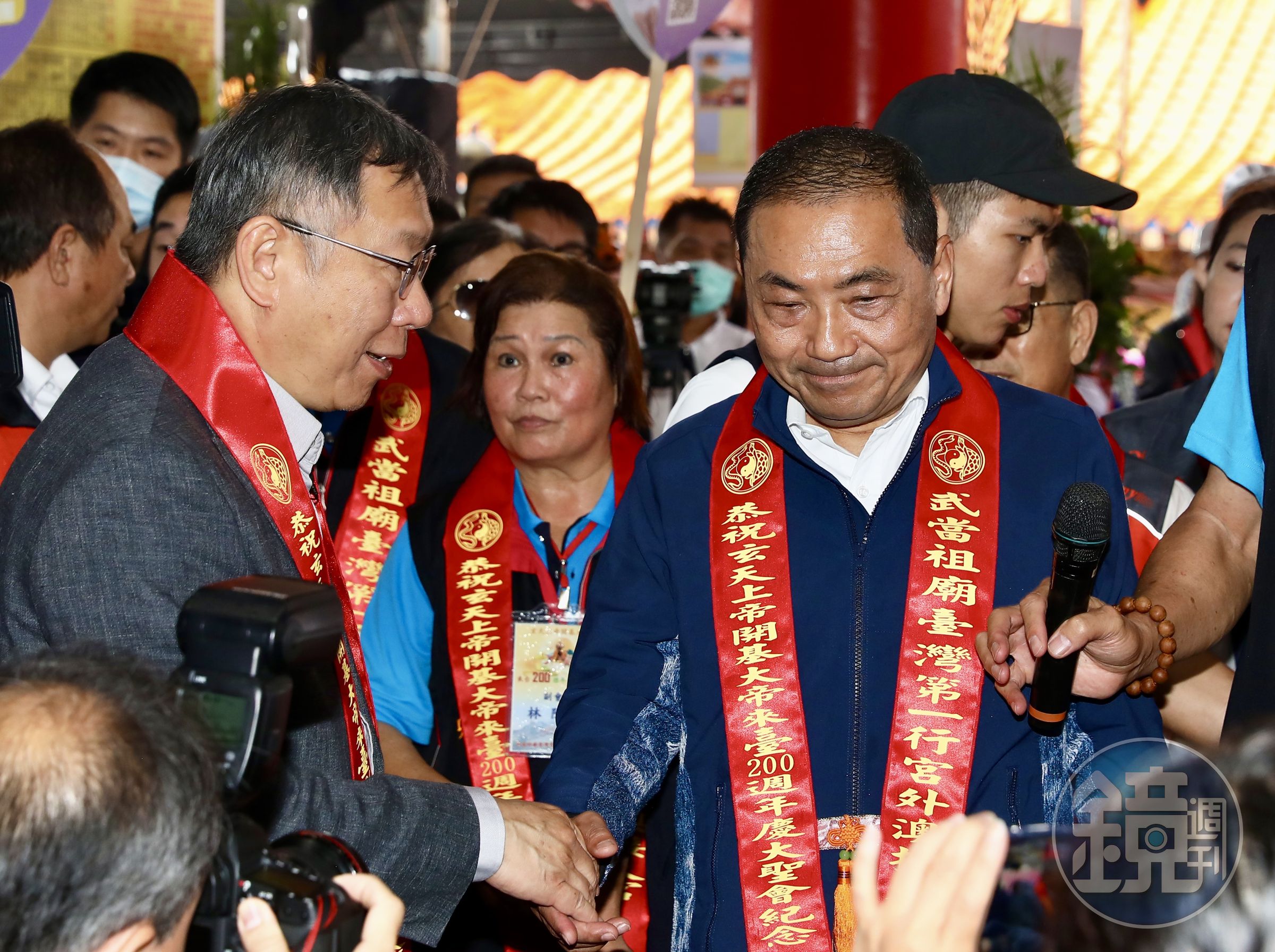 前總統馬英九向侯友宜陣營轉達希望以全民調方式整合藍白,蕭旭岑也認同此想法。(本刊資料照)