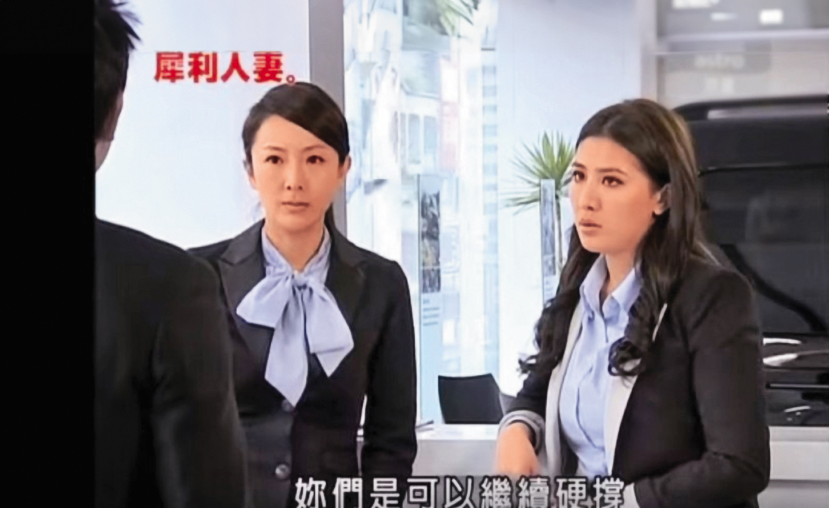 小禎（右）當年與隋棠（左）演出《犀利人妻》，等了13年終於有機會再登大銀幕。