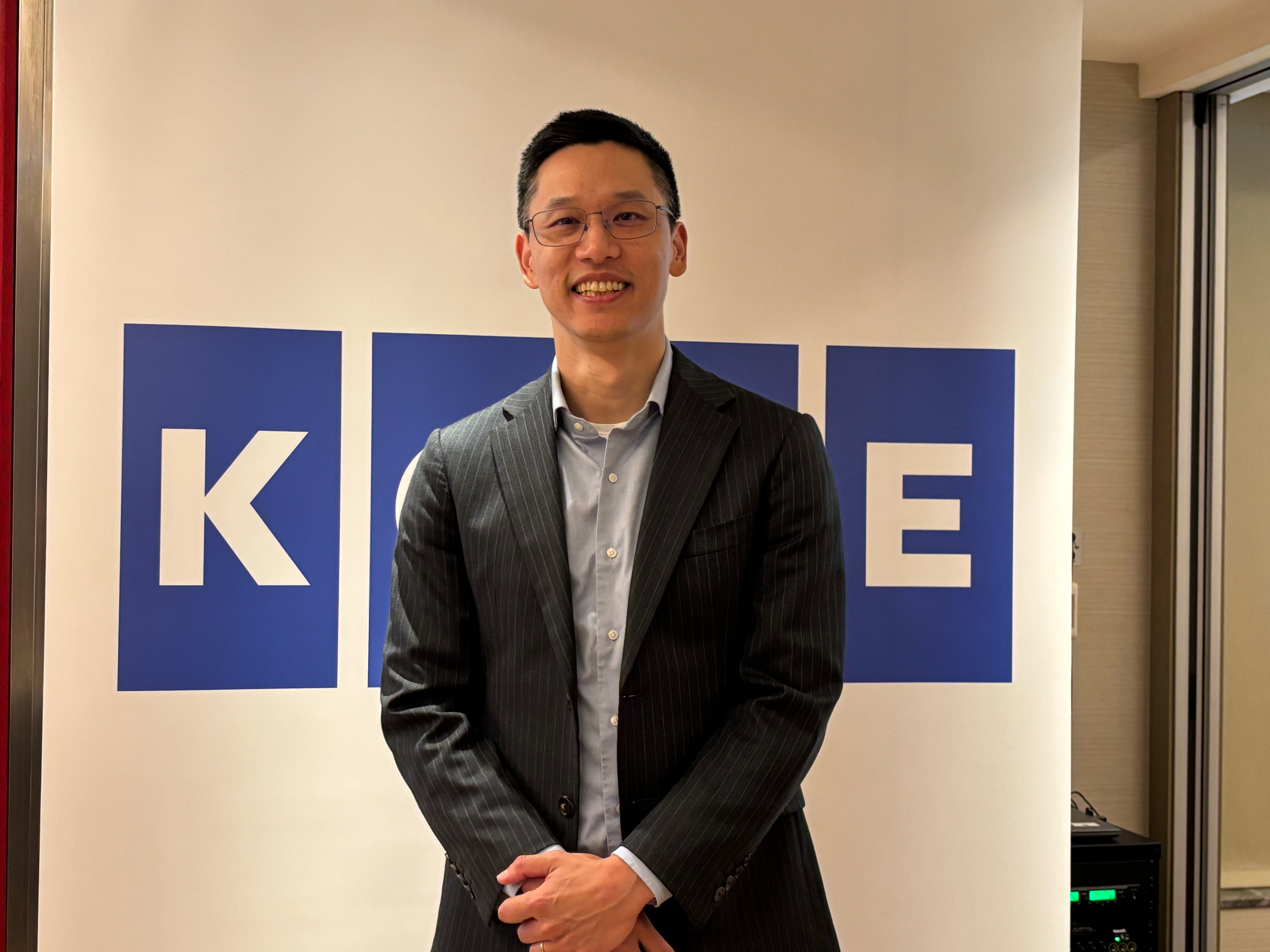 台灣通力電梯董事總經理劉繼然對提升台灣市場市占率充滿信心。