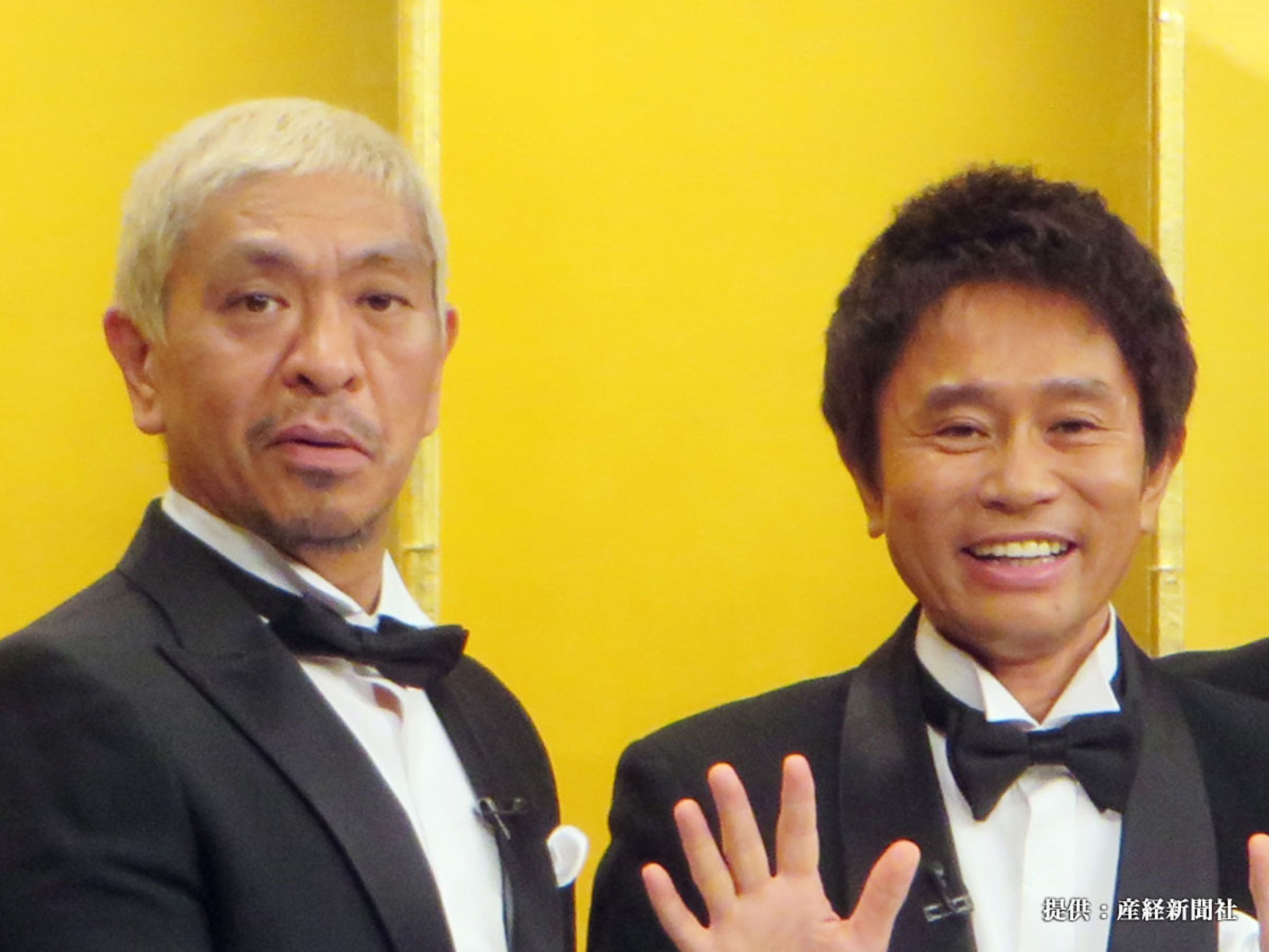 松本人志(左)的最新動向備受矚目,尤其他已喊話復出首發想與濱田雅功合體。(翻攝網路)