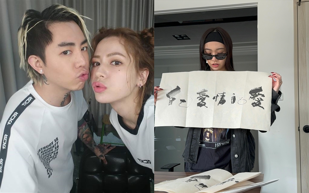 Keanna翻出疑與謝和弦（左）有關的舊事轟陳芳語，對此陳芳語（右）反批Keanna在說謊「會有公司來處理她」。（翻攝網路）