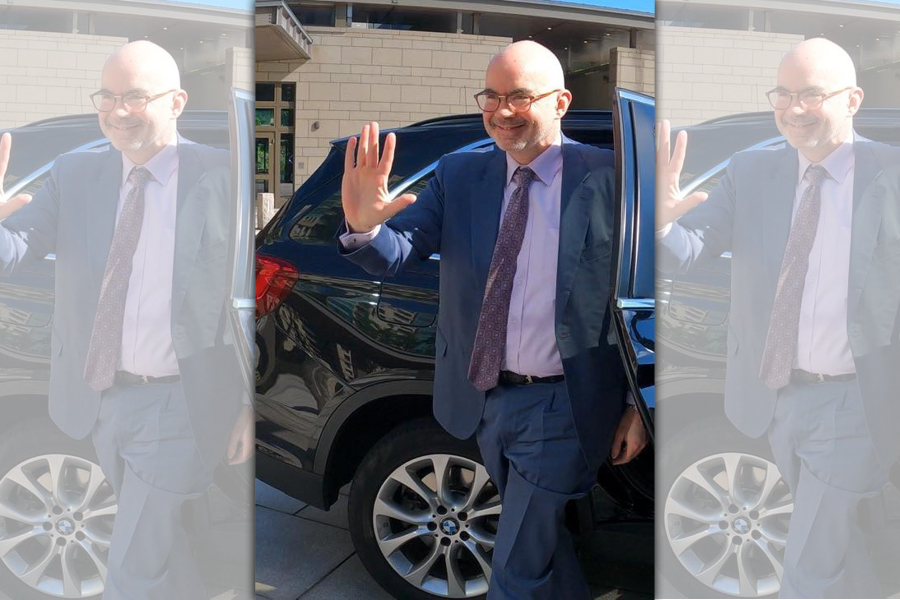 谷立言於7月9日就任美國在台協會處長，這也是他第3次派駐台灣。（翻攝自AIT臉書）