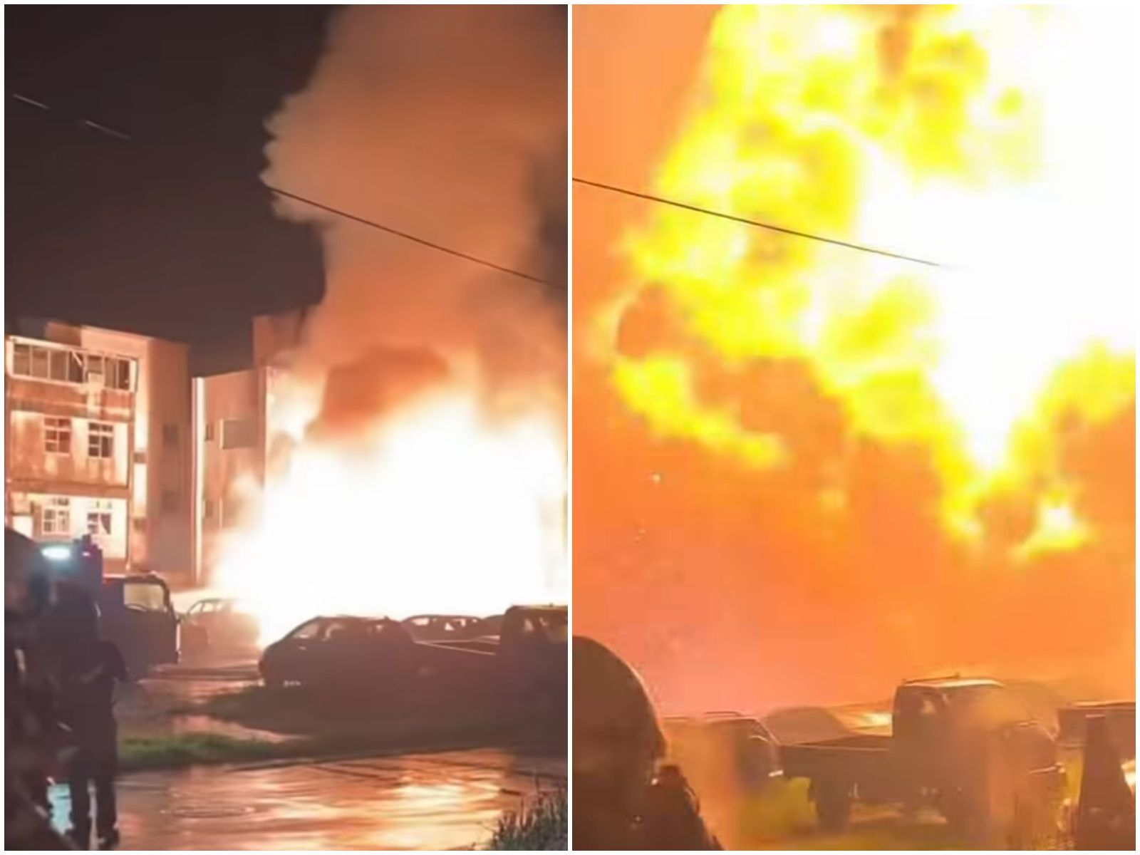 空地鋁鎂釀災!台南安南爆炸瞬間畫面曝 巨大聲響如砲彈轟炸
