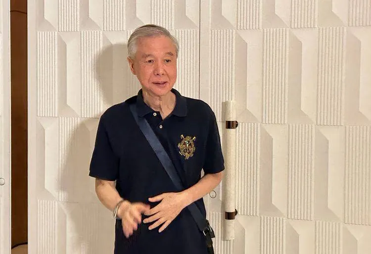 龐祥麟三年前公開現身時模樣已十分消瘦。資料照