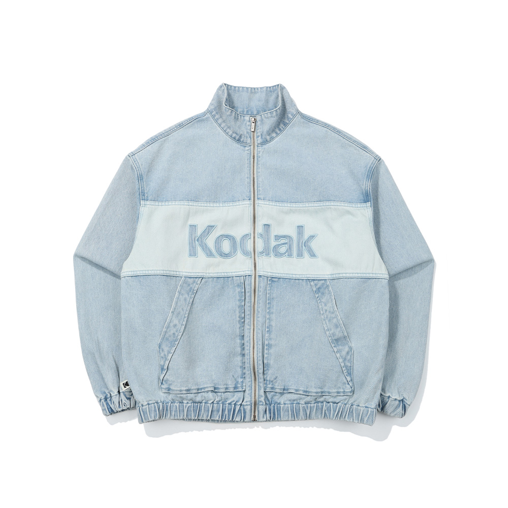 丹寧大LOGO夾克。NT$6,399（KODAK APPAREL提供）