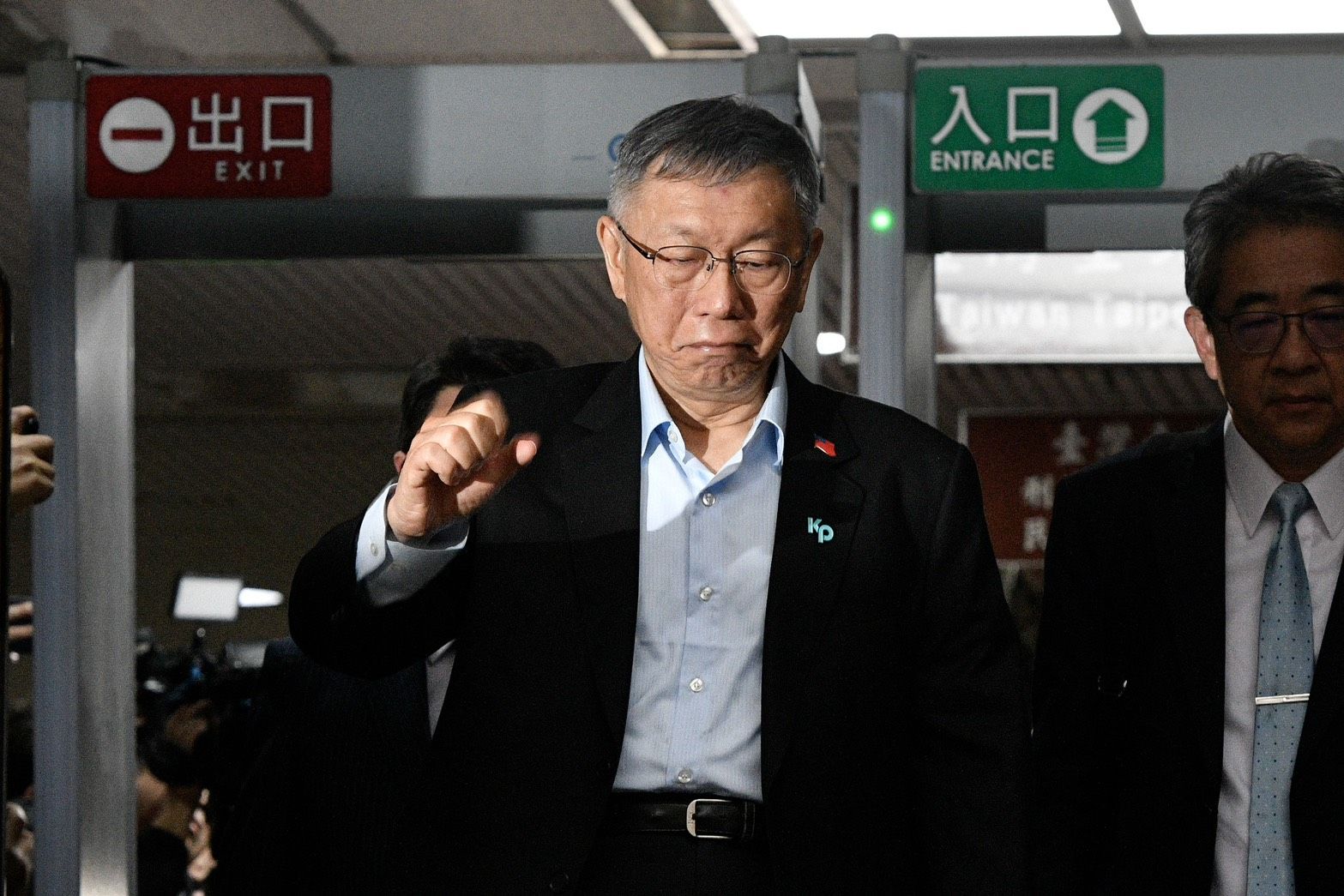 柯文哲收受210萬元賄賂，並違背法使京華城取得20%容積獎勵，加上其他犯罪刑期，今遭台北地院重判17年。（鏡報李智為攝）