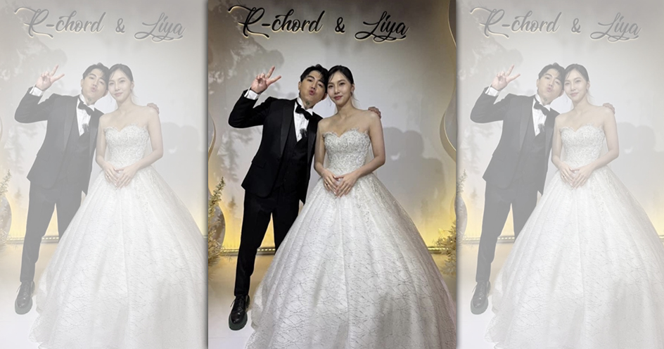 謝和弦與妻子陳緗妮（莉婭）日前才補辦婚禮。（圖／翻攝自謝和弦IG）