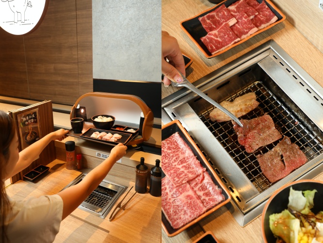 主打一人也能吃燒烤的「肉執事」，提供199元至699元的燒烤套餐。