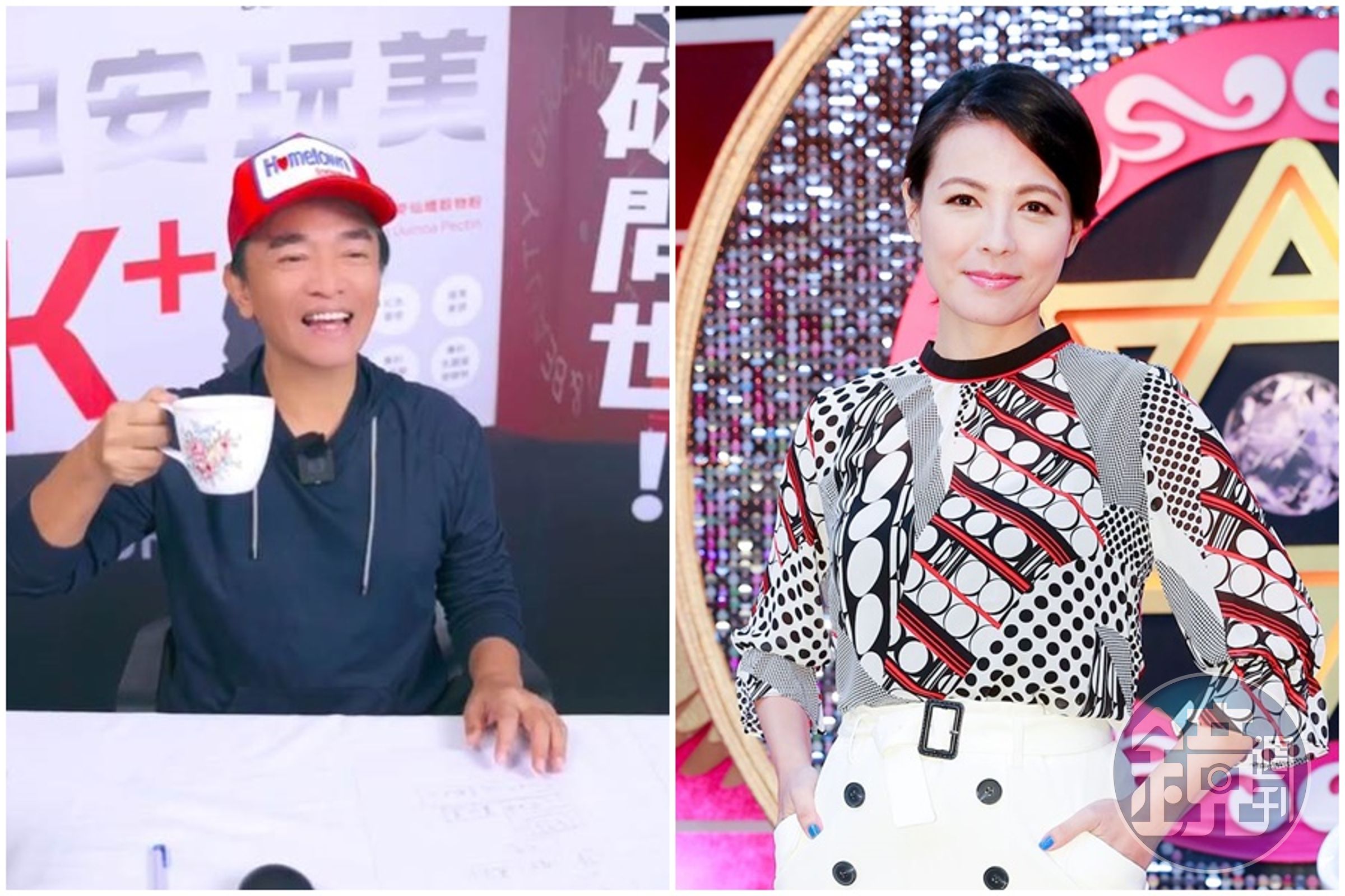 吳宗憲在直播中突然提及舊愛陳孝萱。（翻攝自臉書、攝影組）