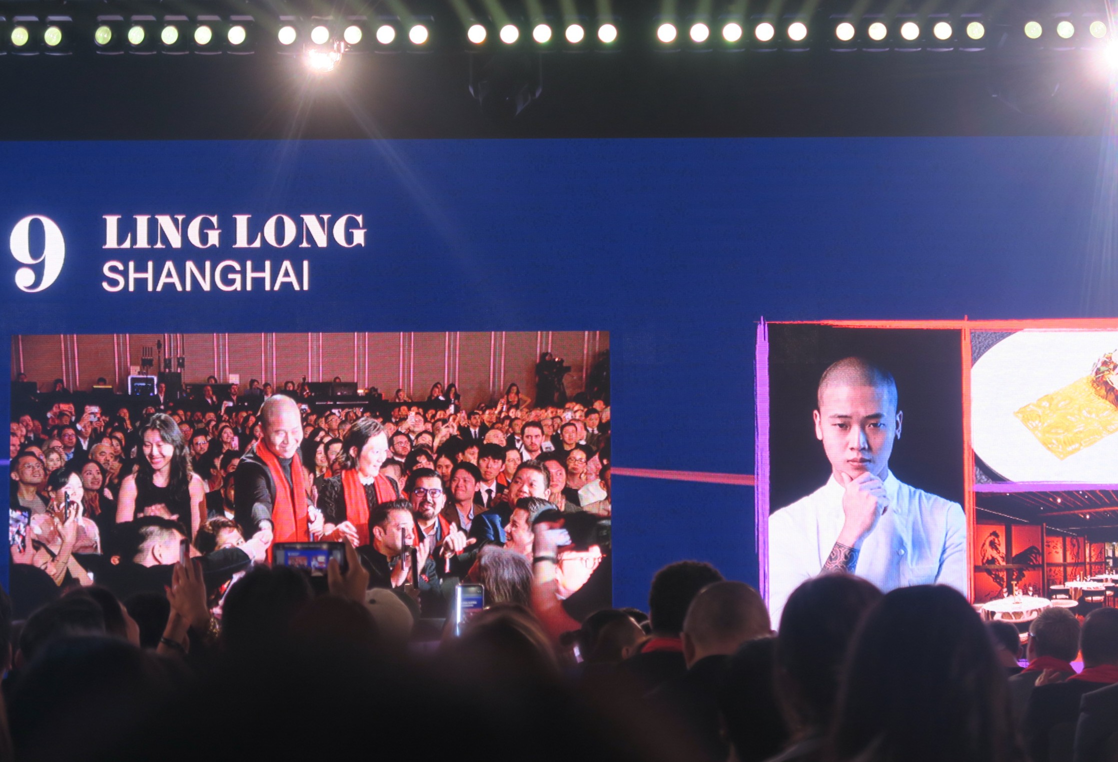 在台灣眷村長大的劉禾森（Jason Liu）主理的上海餐廳LING LONG拿下第九名。