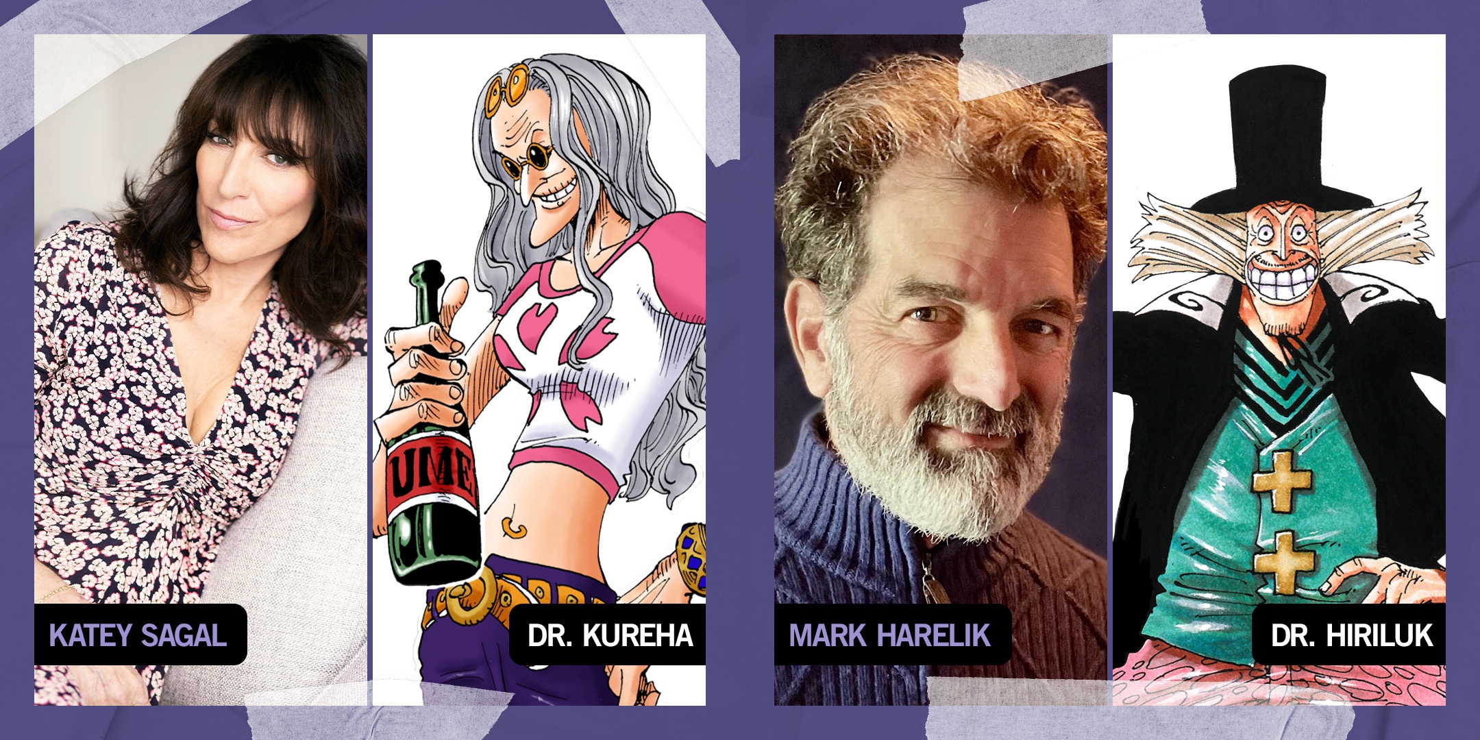 凱蒂賽高（左）扮演古蕾娃醫生，馬克哈雷利克（右）飾演西爾爾克醫生。（Netflix提供）