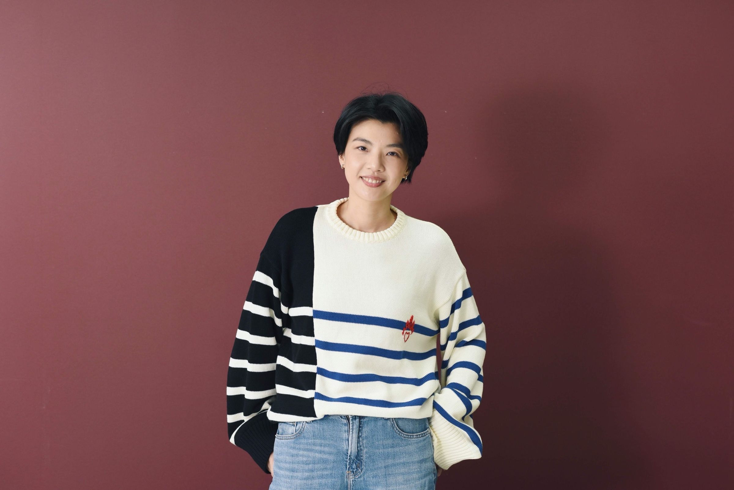 新銳導演何妙祺以自編自導的首部電影《我談的那場戀愛》入圍金馬獎最佳新導演。(甲上提供)