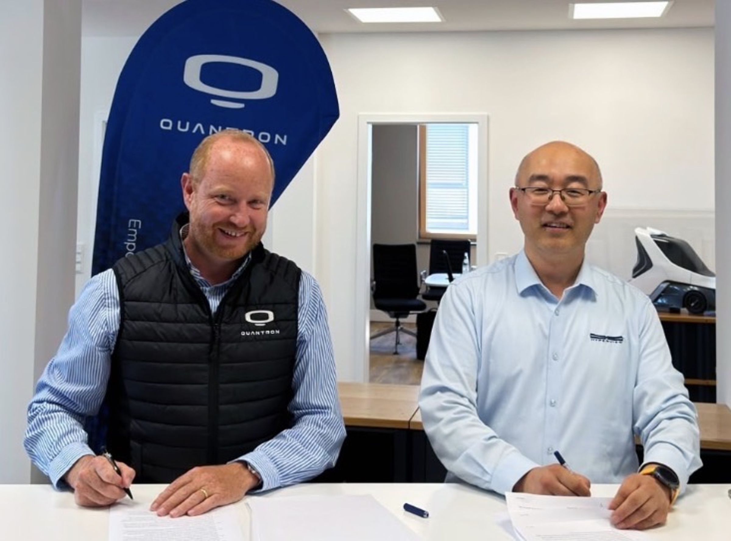 QUANTRON與宏景智駕成立合資公司QUANTRON China。（翻攝自QUANTRON官網）