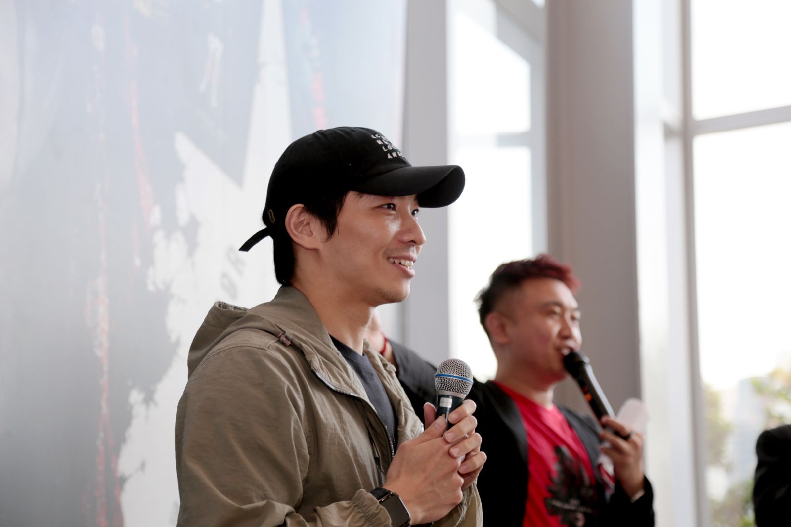 台灣票房恐怖片《咒》導演柯孟融出席臺泰恐怖片展映暨人才交流活動。(提供:瀚草文創)