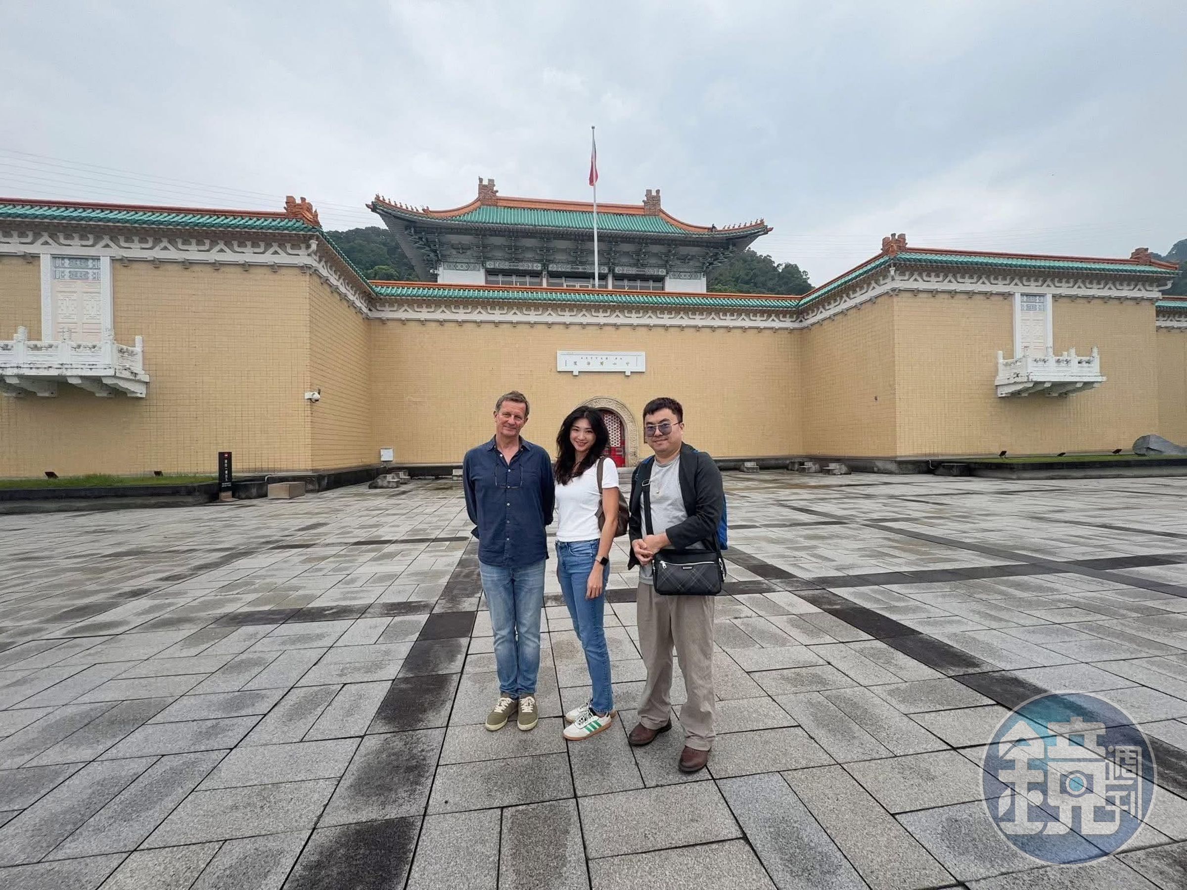 兩位國際學者參訪台北故宮