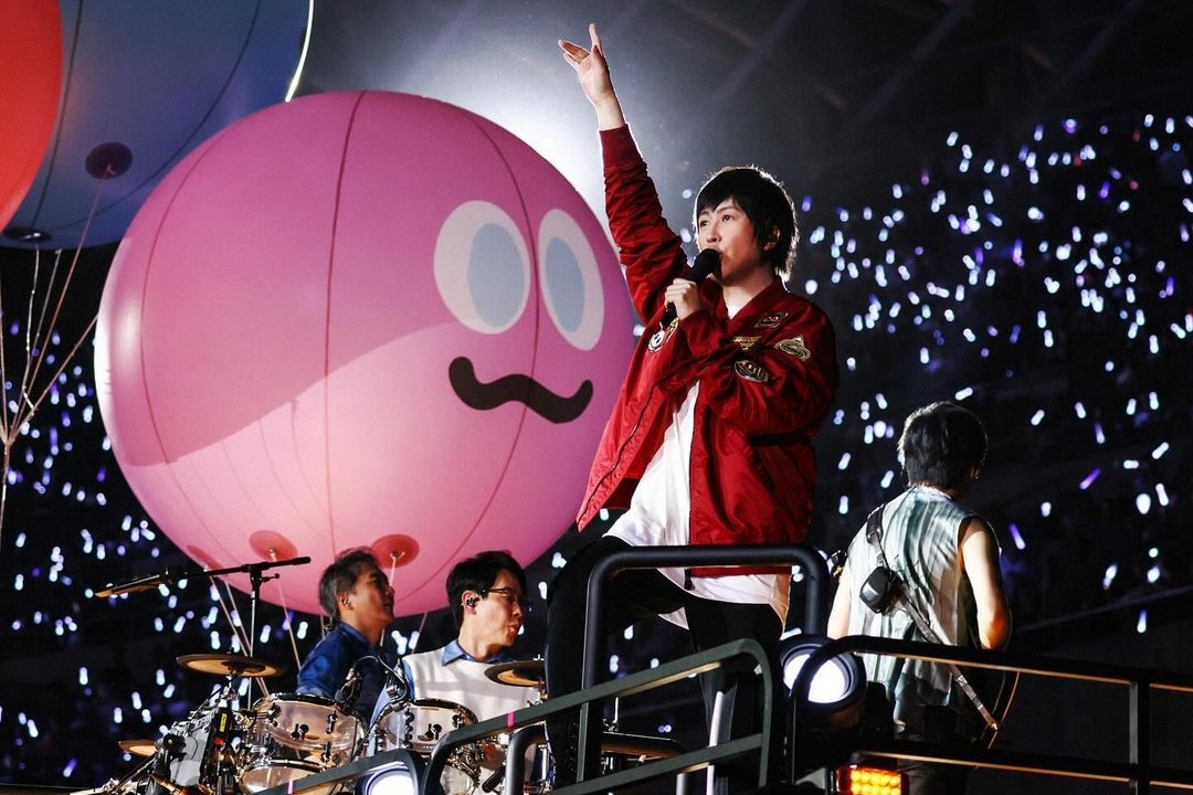 阿信相信大巨蛋在解決疑慮後，能成為五月天在台北開唱的場地。（翻攝自五月天IG）