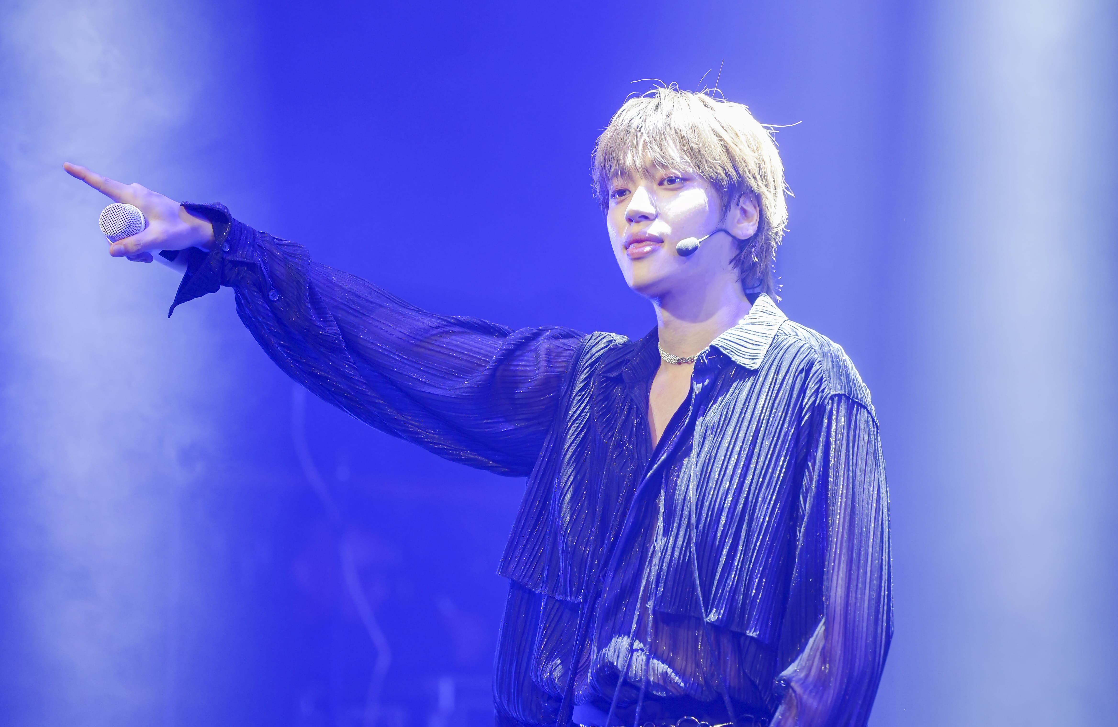 TEEN TOP Niel舉辦首次台灣個人演唱會，帶來多首精彩歌曲。（Fu Entertainment提供）