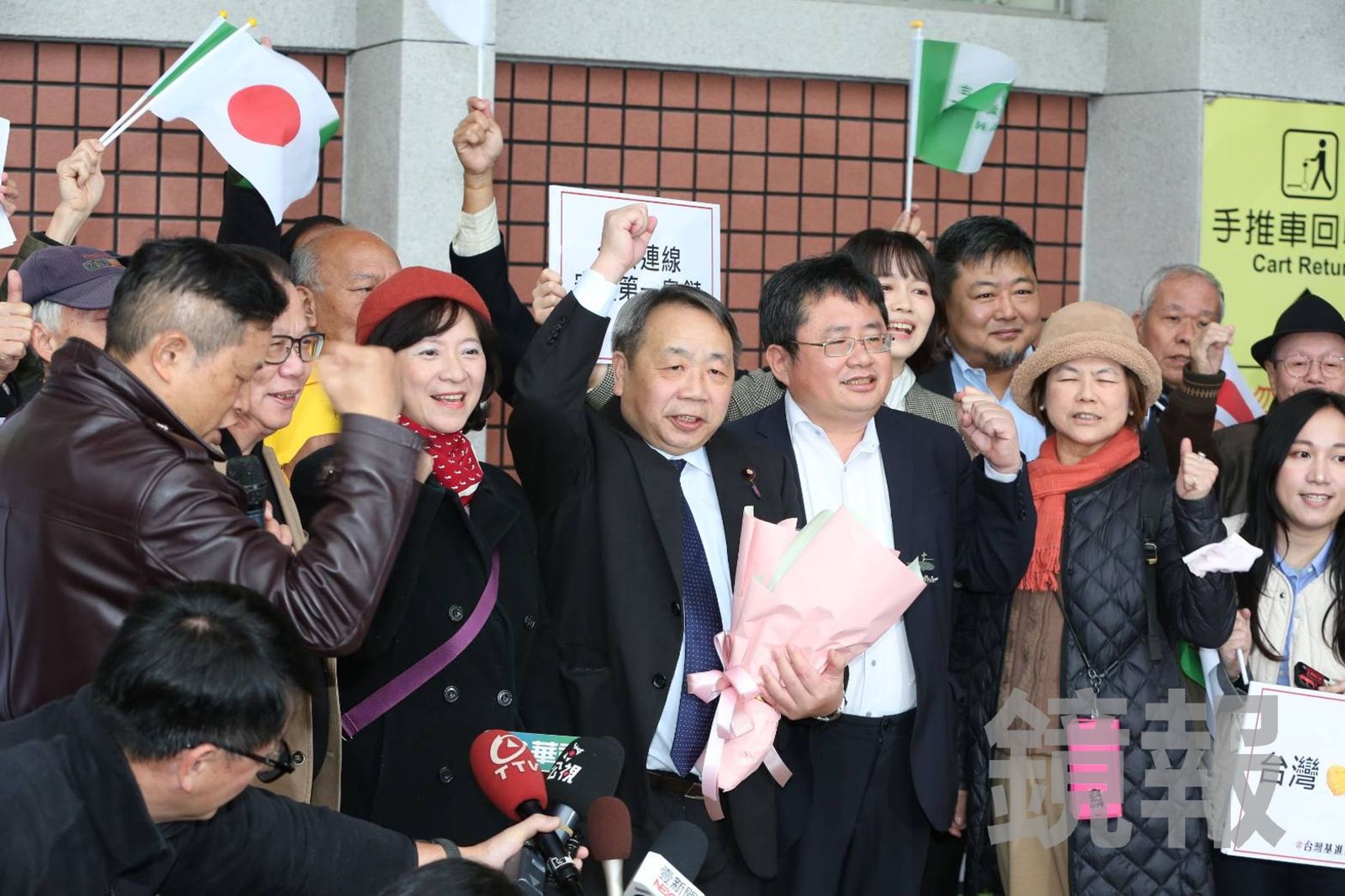 日本參議員石平近期訪台。（鏡報姜永年攝）