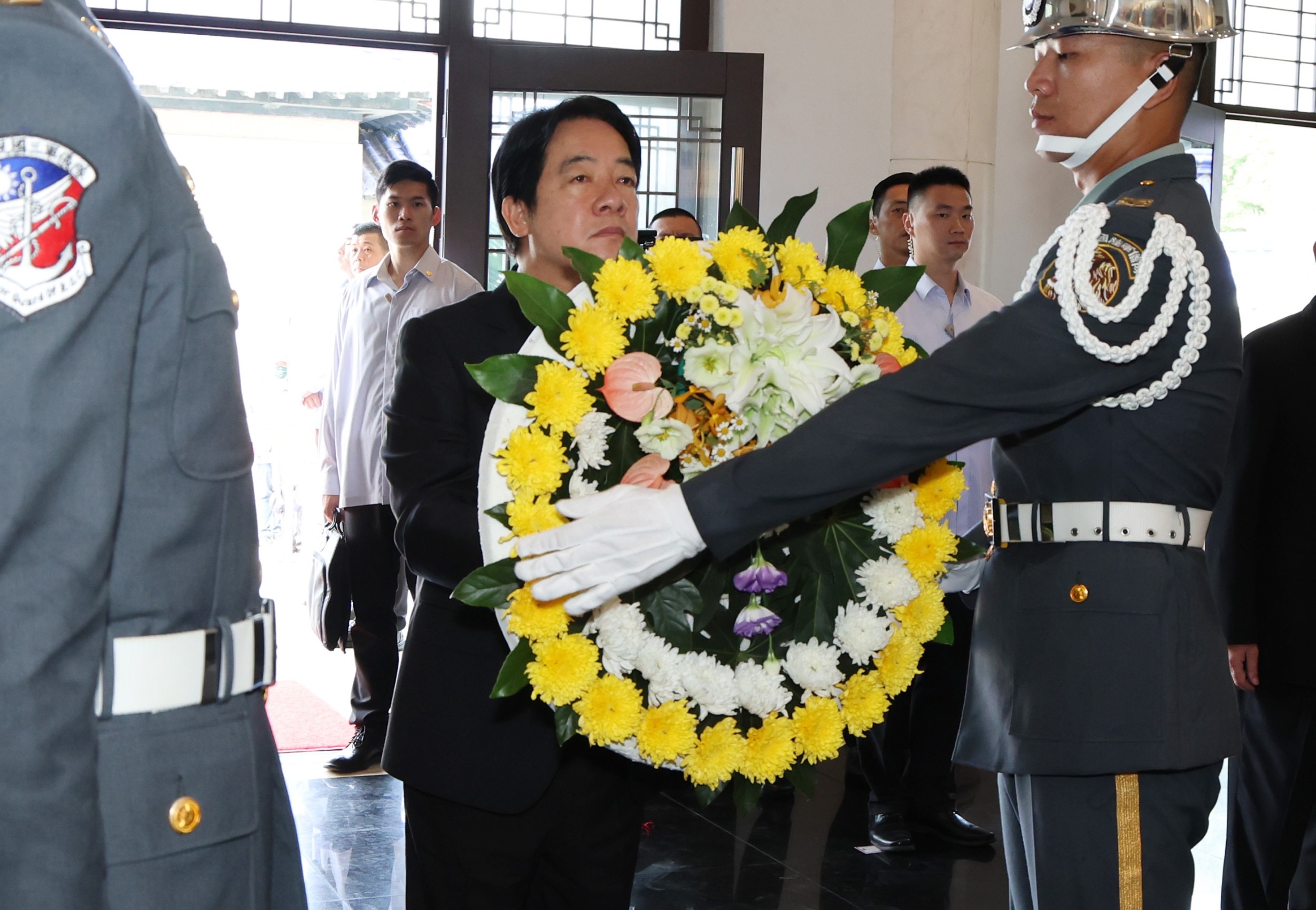 賴清德今親赴金門主持823砲戰週年追思祭悼典禮。（中央社提供）