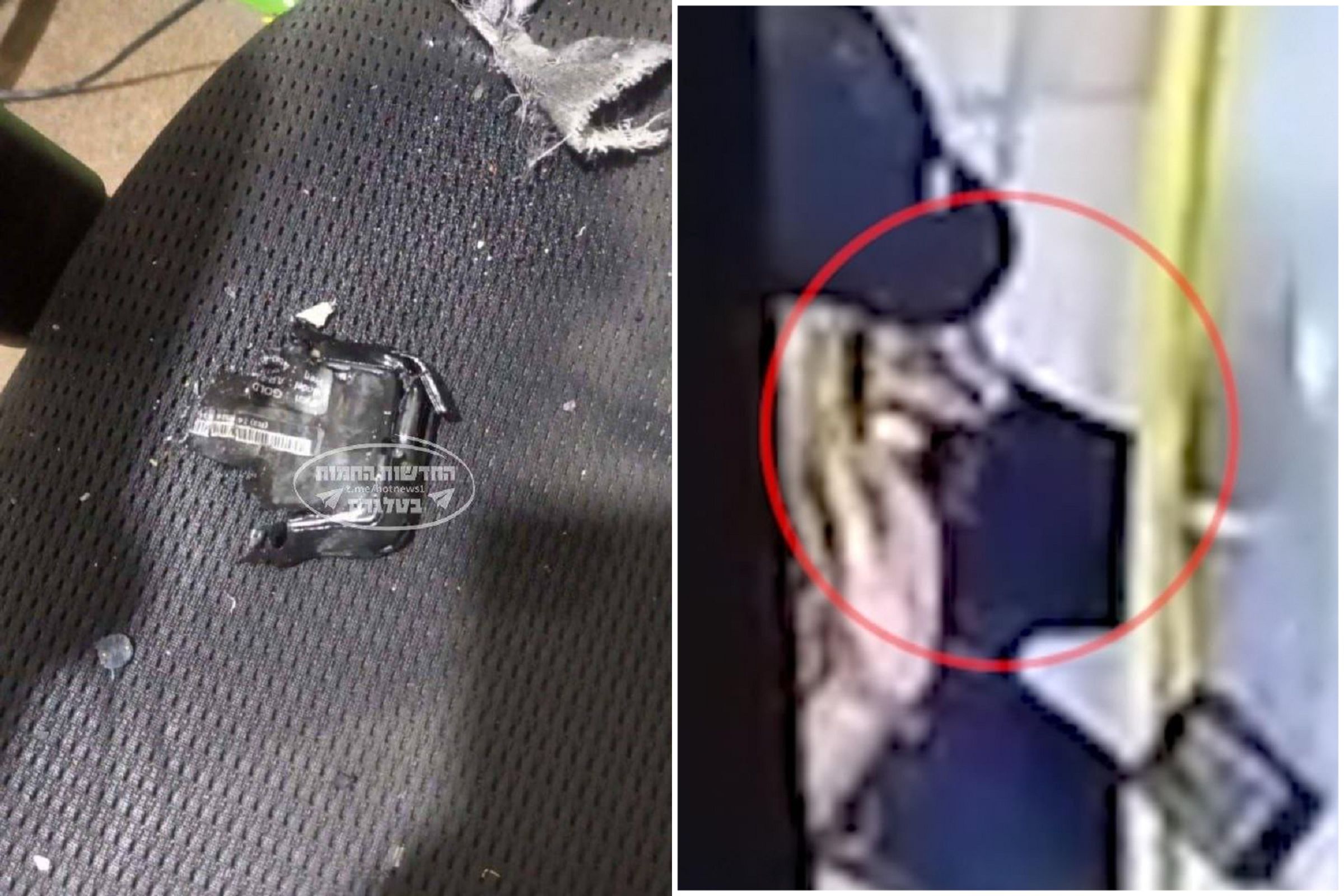 台廠「金阿波羅」呼叫器在黎巴嫩集體爆炸,殘骸影像曝光!侯友宜:進行了解。(翻自X平台)