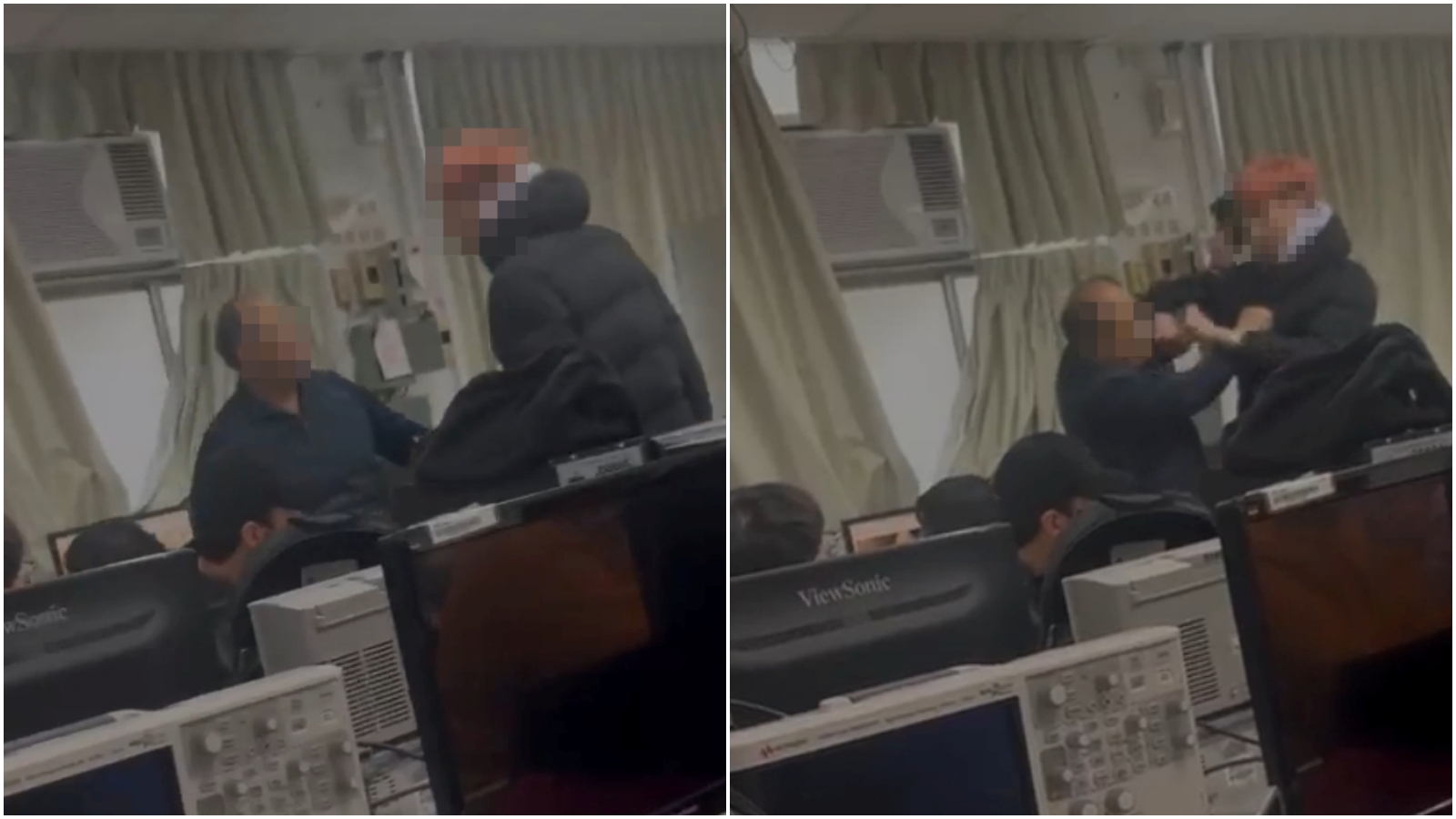 龍華科大學生暴揍老師導火線曝光，是因老師指他在教室飲食。（翻攝Dcard）